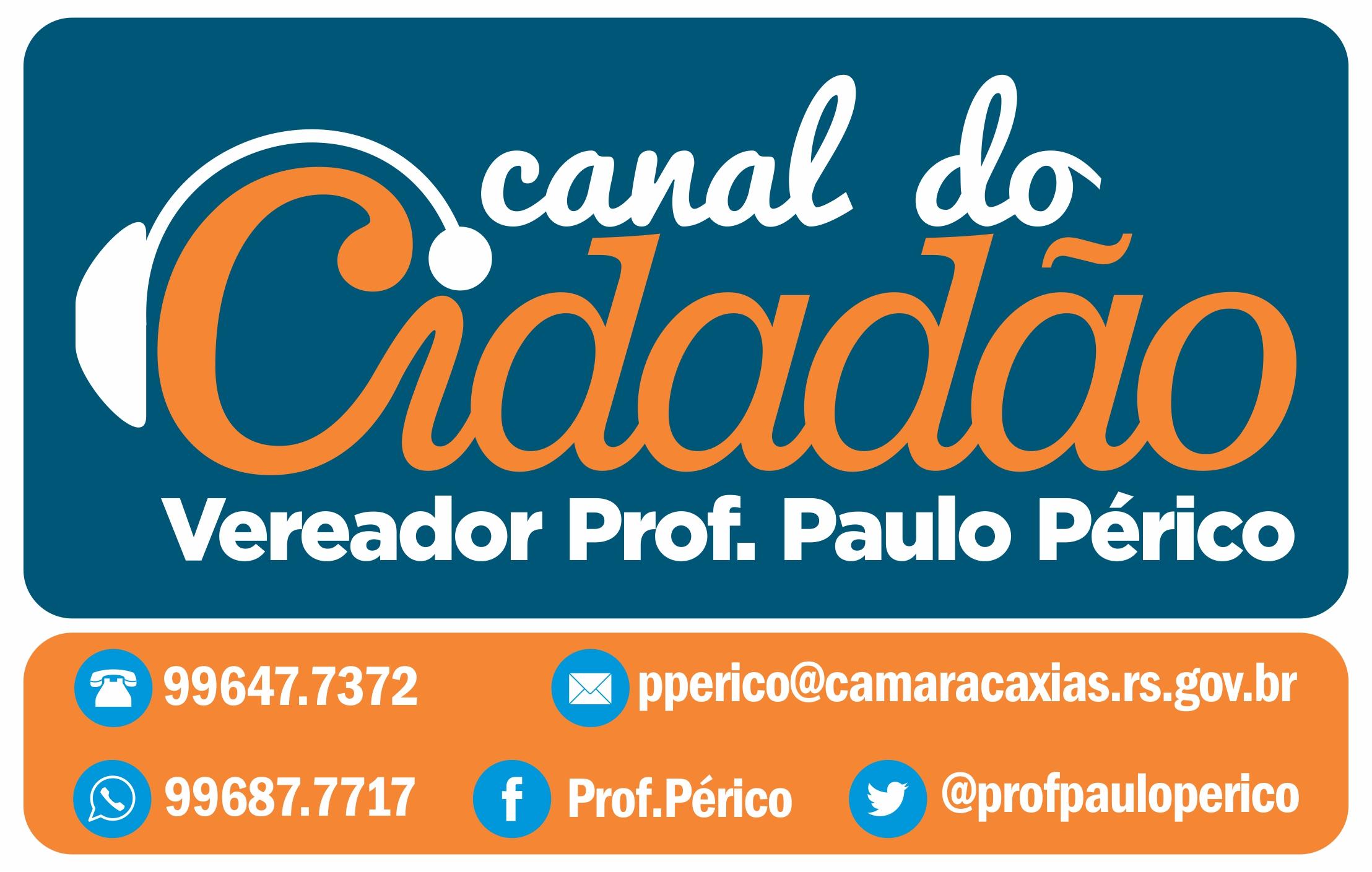 Vereador Prof. Périco lança Canal do Cidadão 