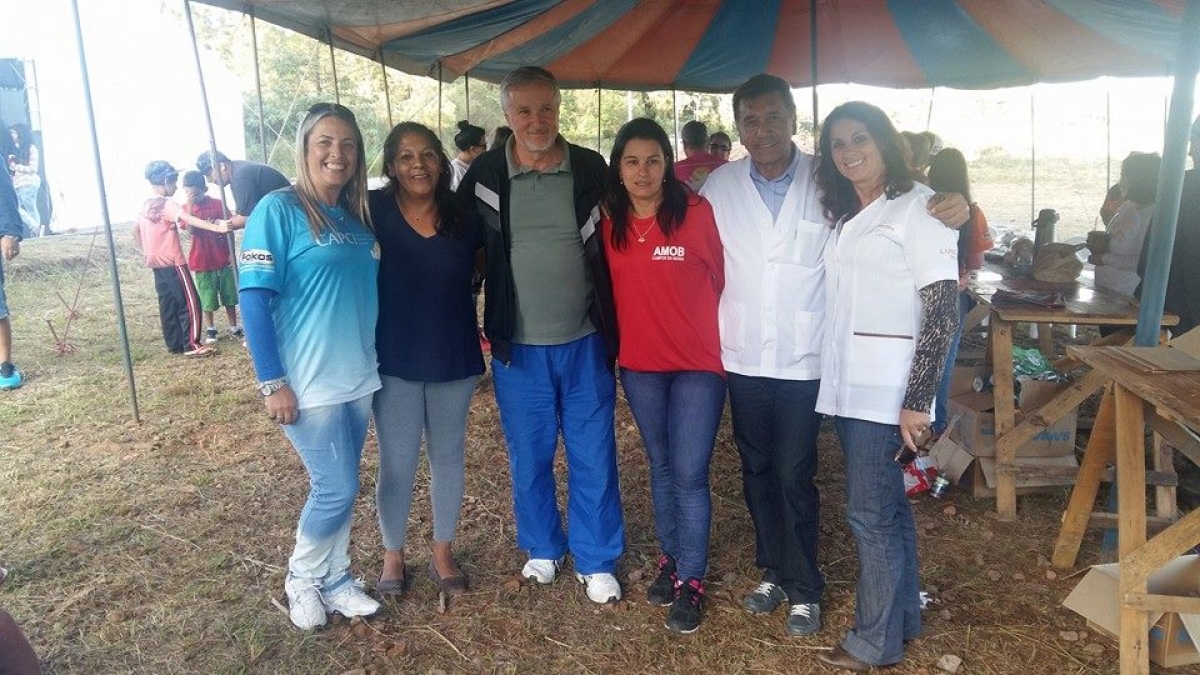 Pedro Incerti participa da integração Escola na Comunidade no loteamento Campos da Serra