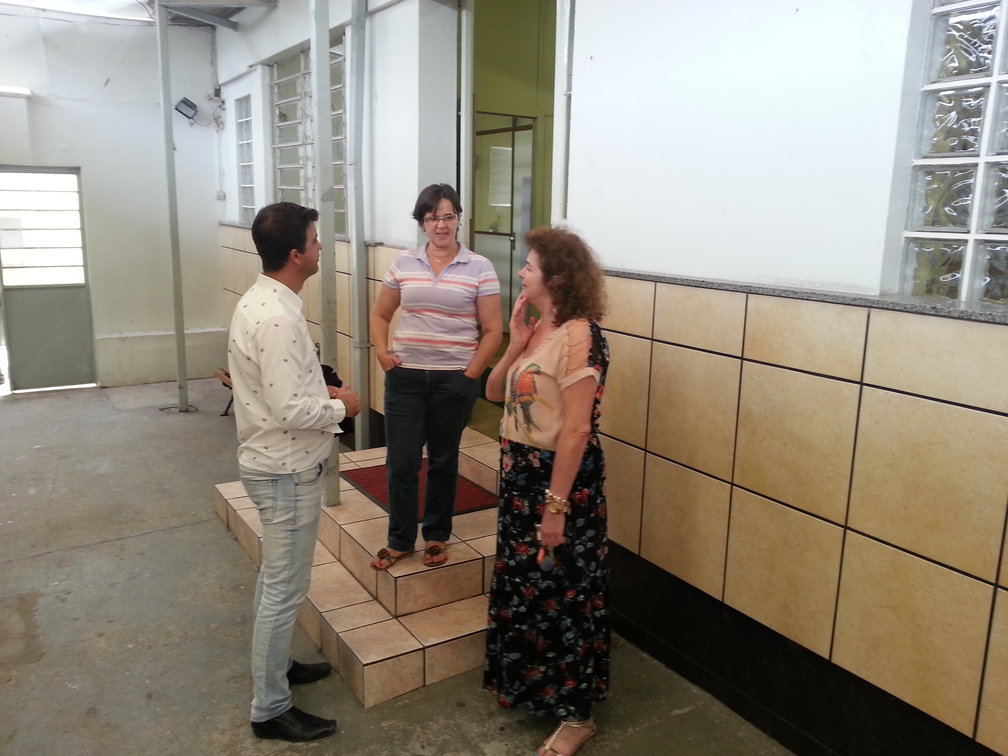 Vereador Neri visita a Escola Estadual Pena de Moraes