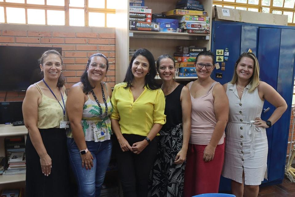 Marisol Santos visita locais de atendimento a superdotados em Porto Alegre e São Leopoldo
