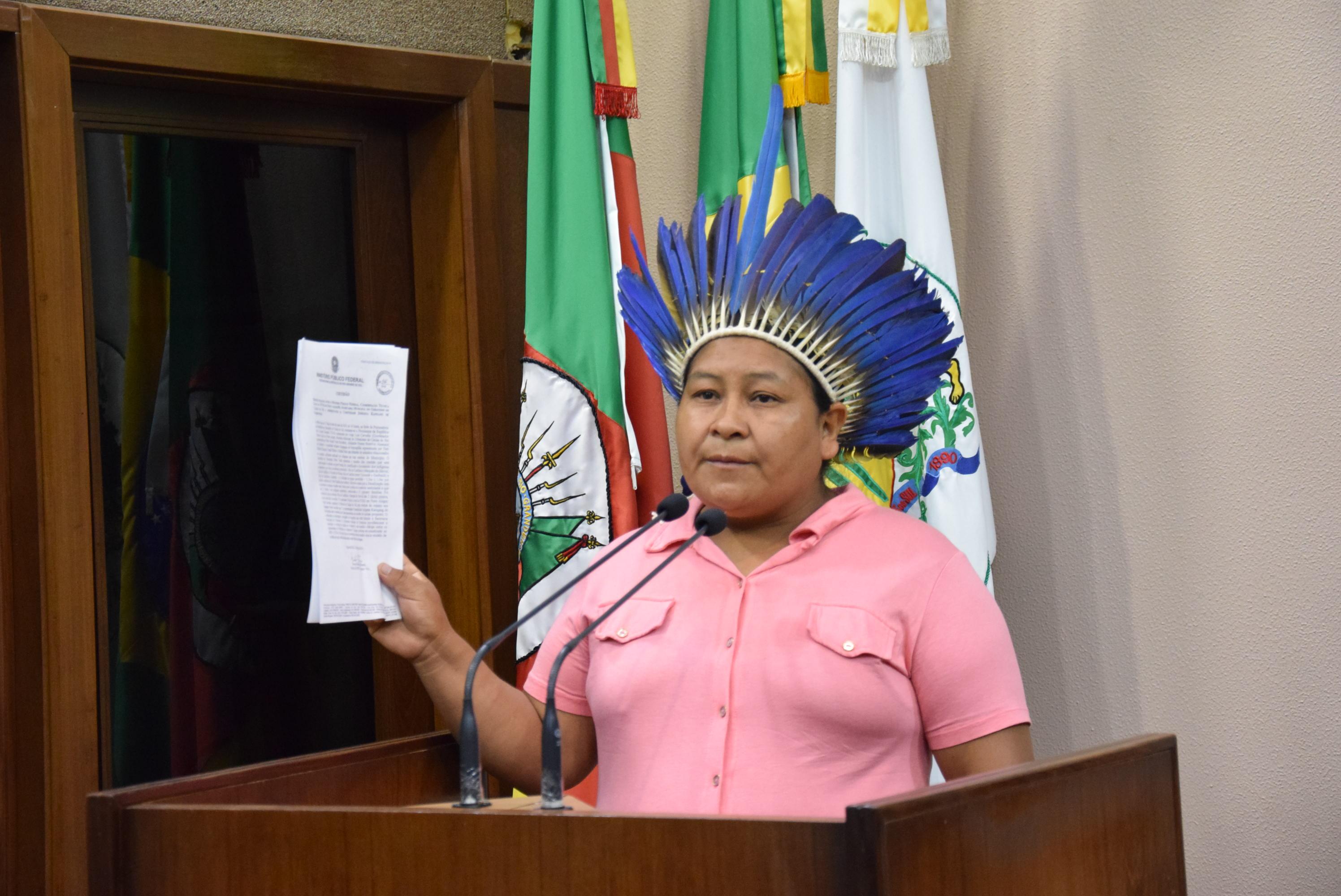 Comunidade indígena condena ação da Prefeitura