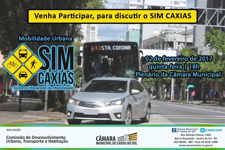 Leia mais sobre SIM Caxias será discutido às 18h desta quinta-feira 