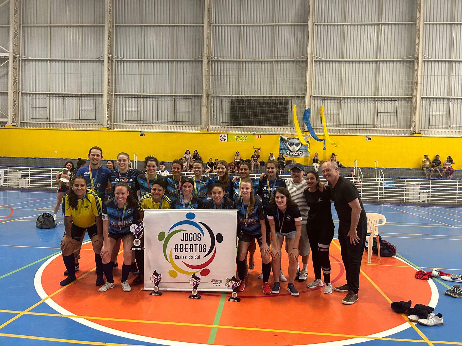Vereador Cadore prestigia final dos Jogos Abertos de Futsal Feminino