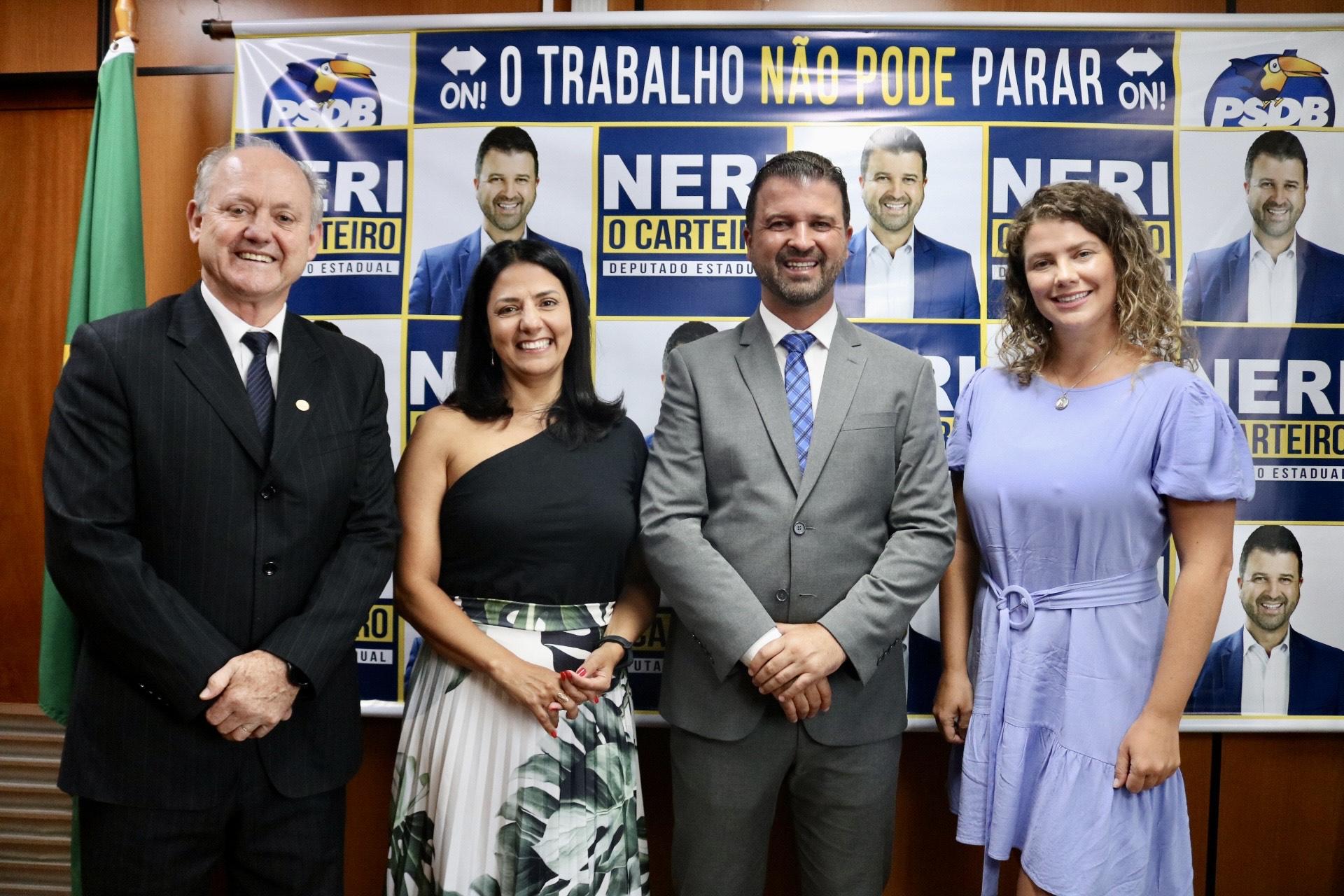 Leia mais sobre Bancada do PSDB prestigia posse do deputado estadual, Neri, o Carteiro, e demais parlamentares tucanos