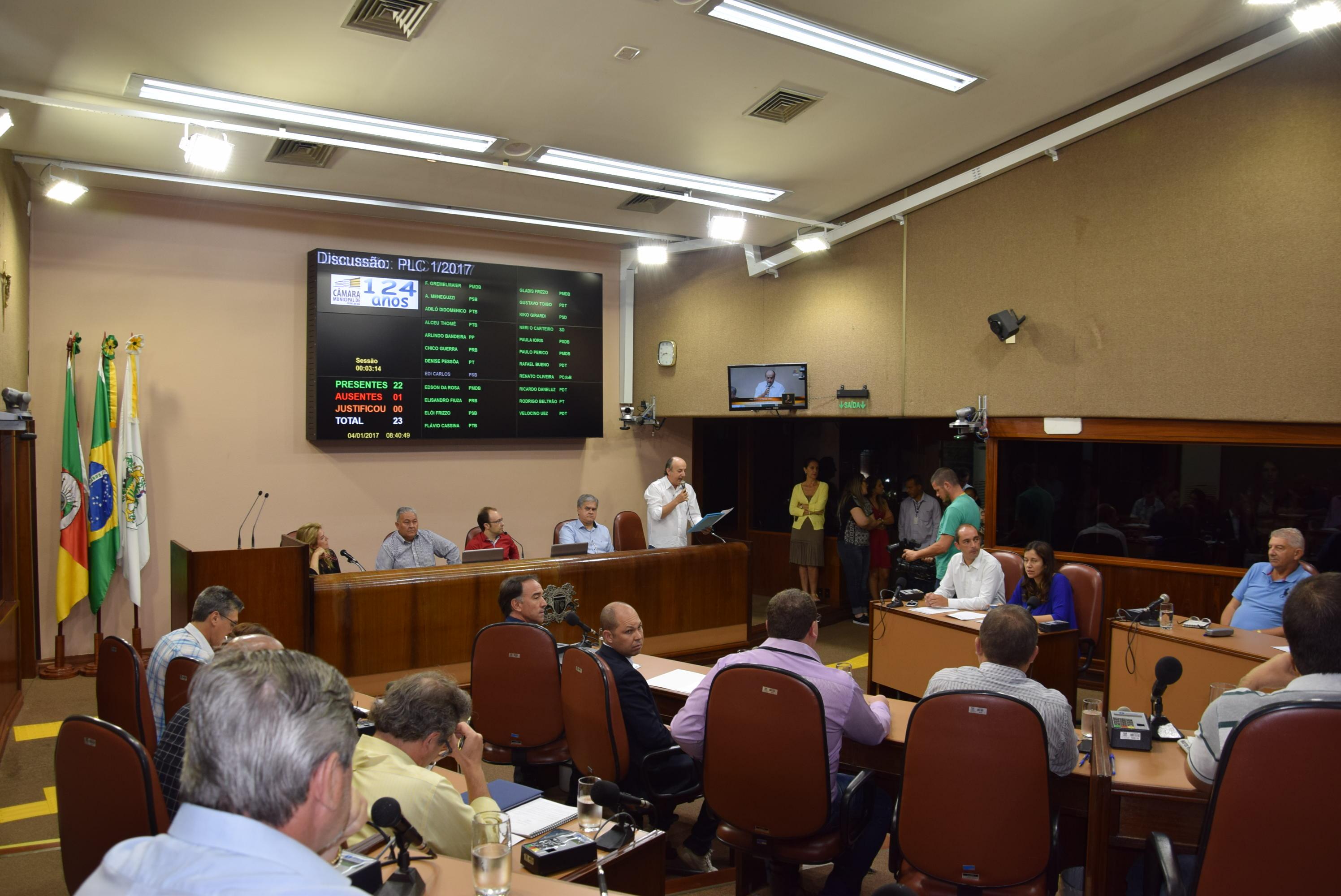 Legislativo aprova primeiro projeto da nova administração