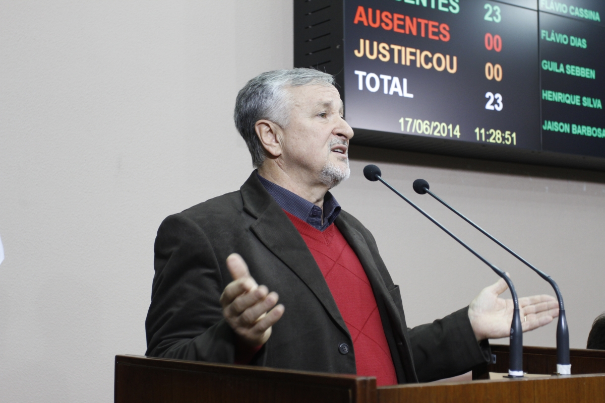 Pedro Incerti assume a liderança da bancada do Partido Democrático Trabalhista