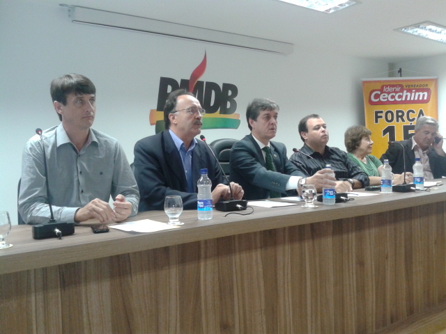 Mauro Pereira participa de eleição para Associação de Vereadores do PMDB/RS