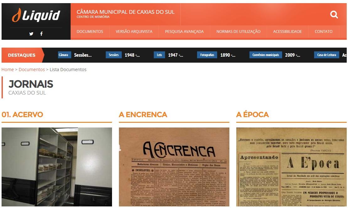 Centro de Memória da Câmara Municipal participa da Semana dos Museus de Caxias do Sul