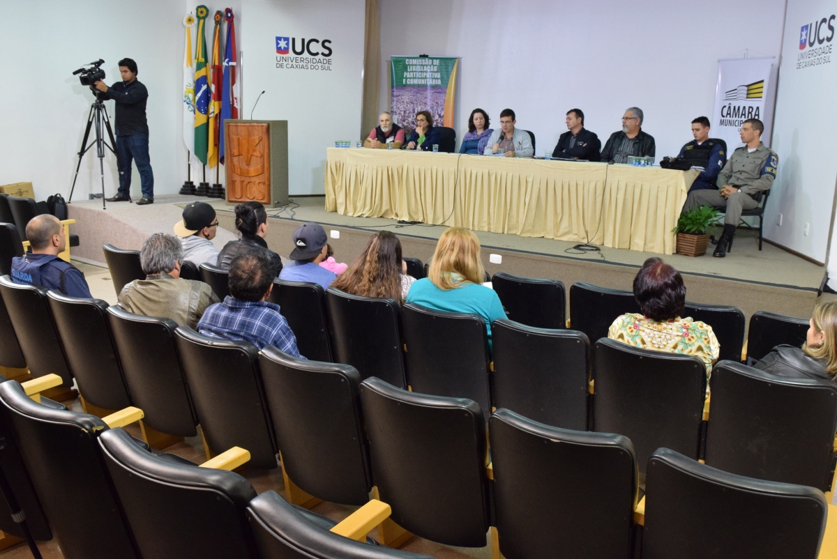 Comissão de Legislação Participativa pede humanização do Centro de Caxias do Sul