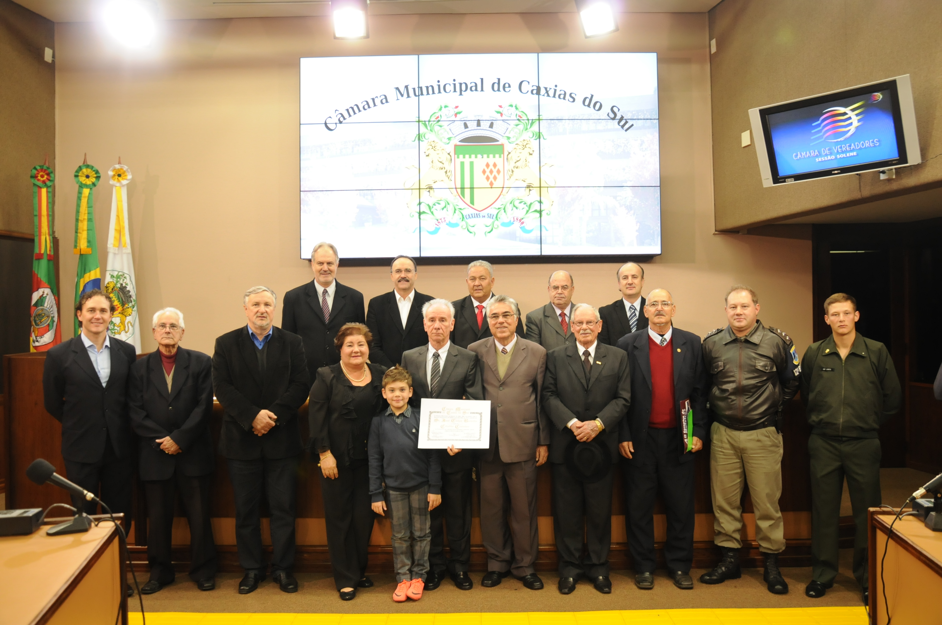 José Carlos Bertotto recebe o título de Cidadão Caxiense