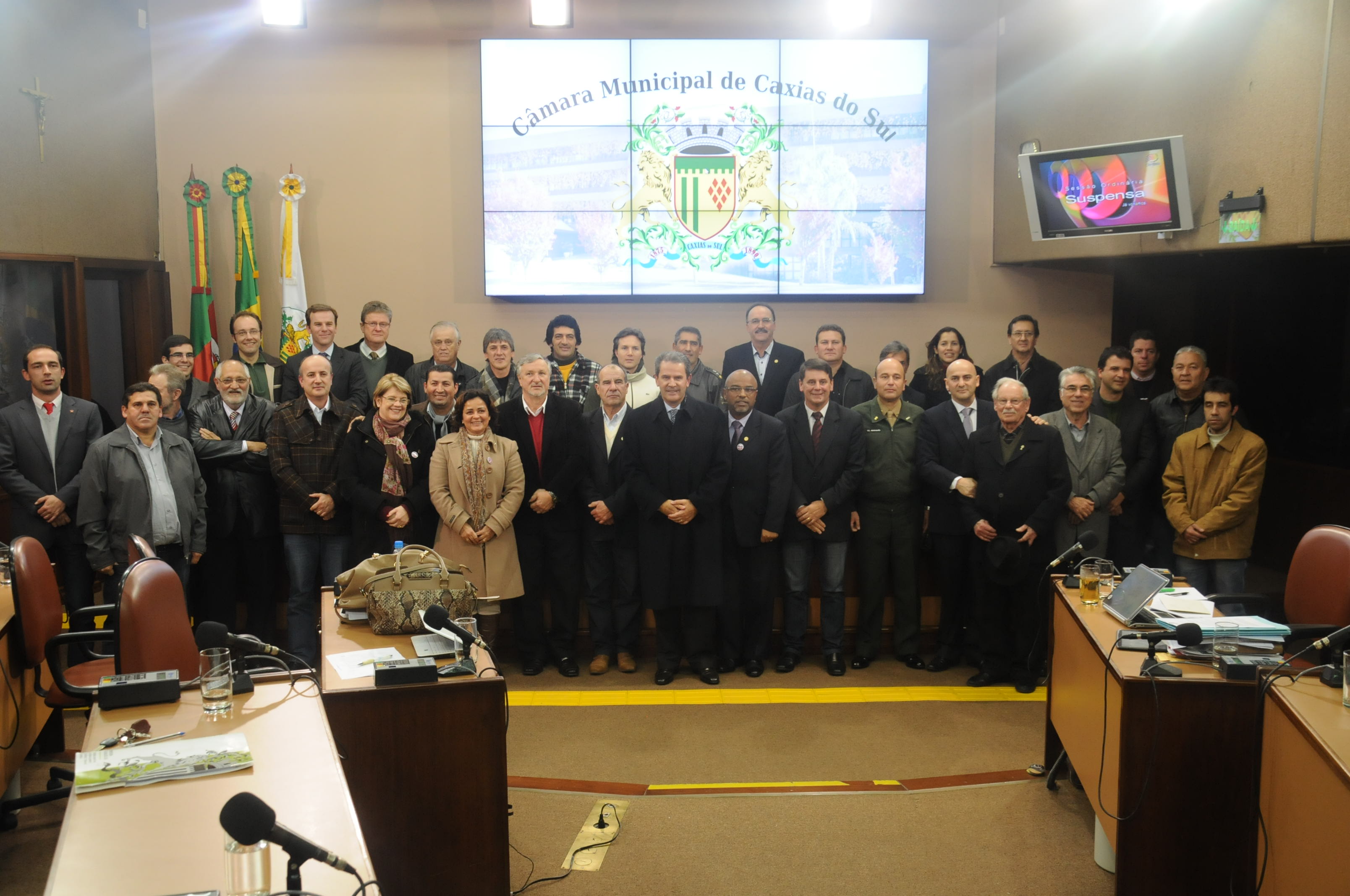Legislativo caxiense comemora os 123 anos do município