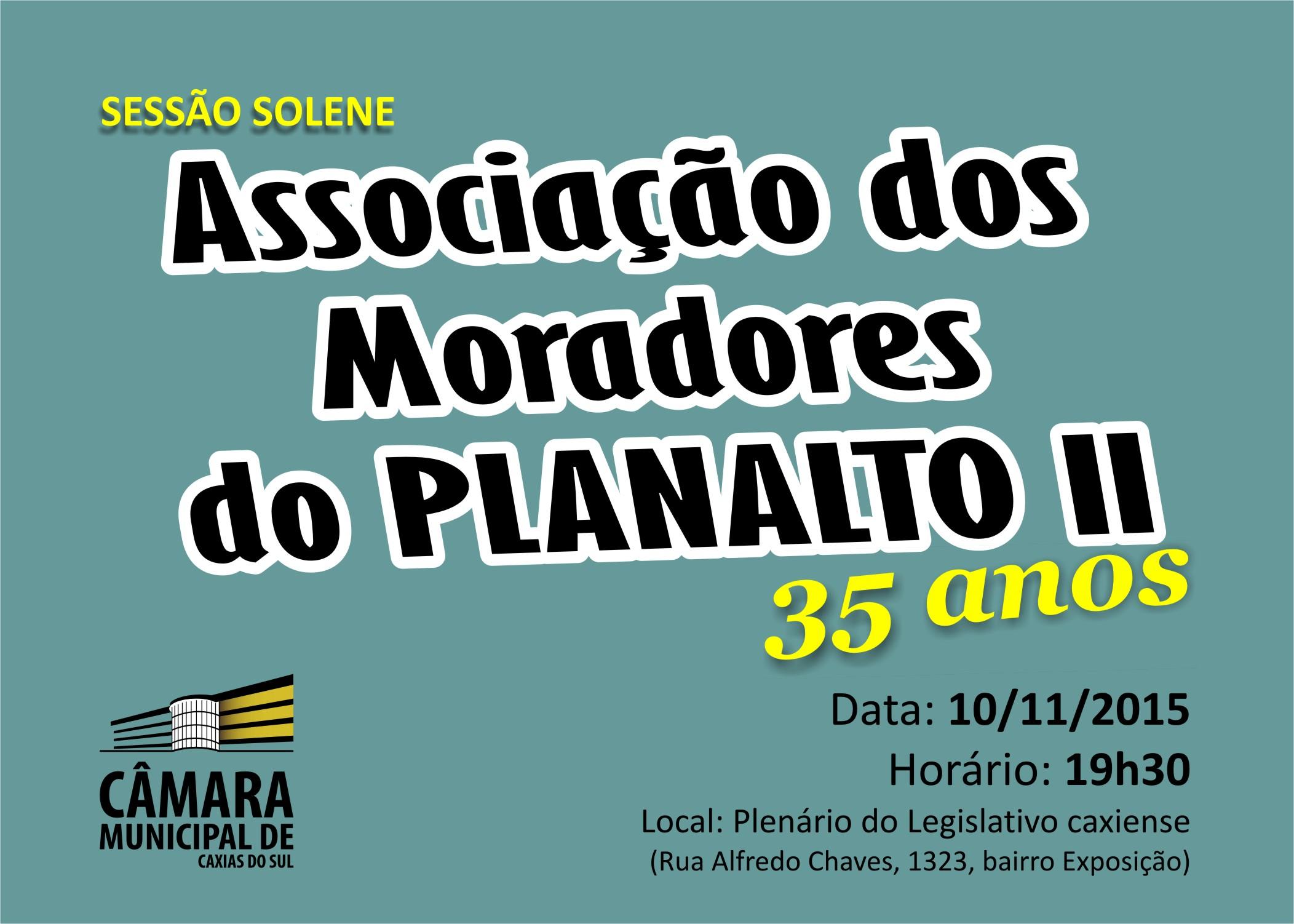Leia mais sobre Amob Planalto II recebe homenagem do Legislativo caxiense nesta terça-feira (10/11)