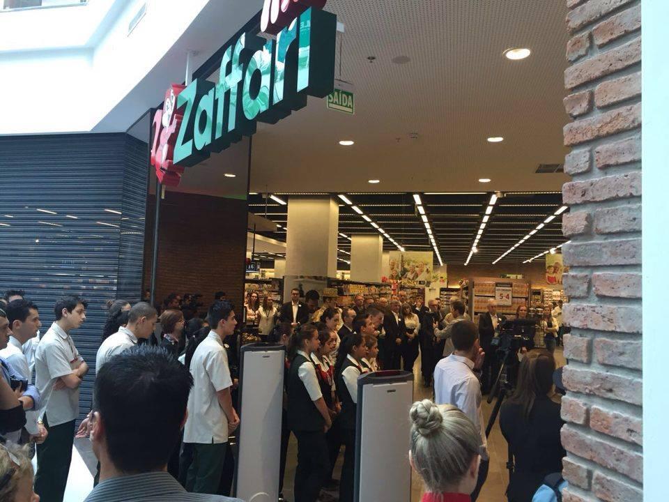 Vereador Washington acompanha inauguração do Supermercado Zaffari San Pelegrino 