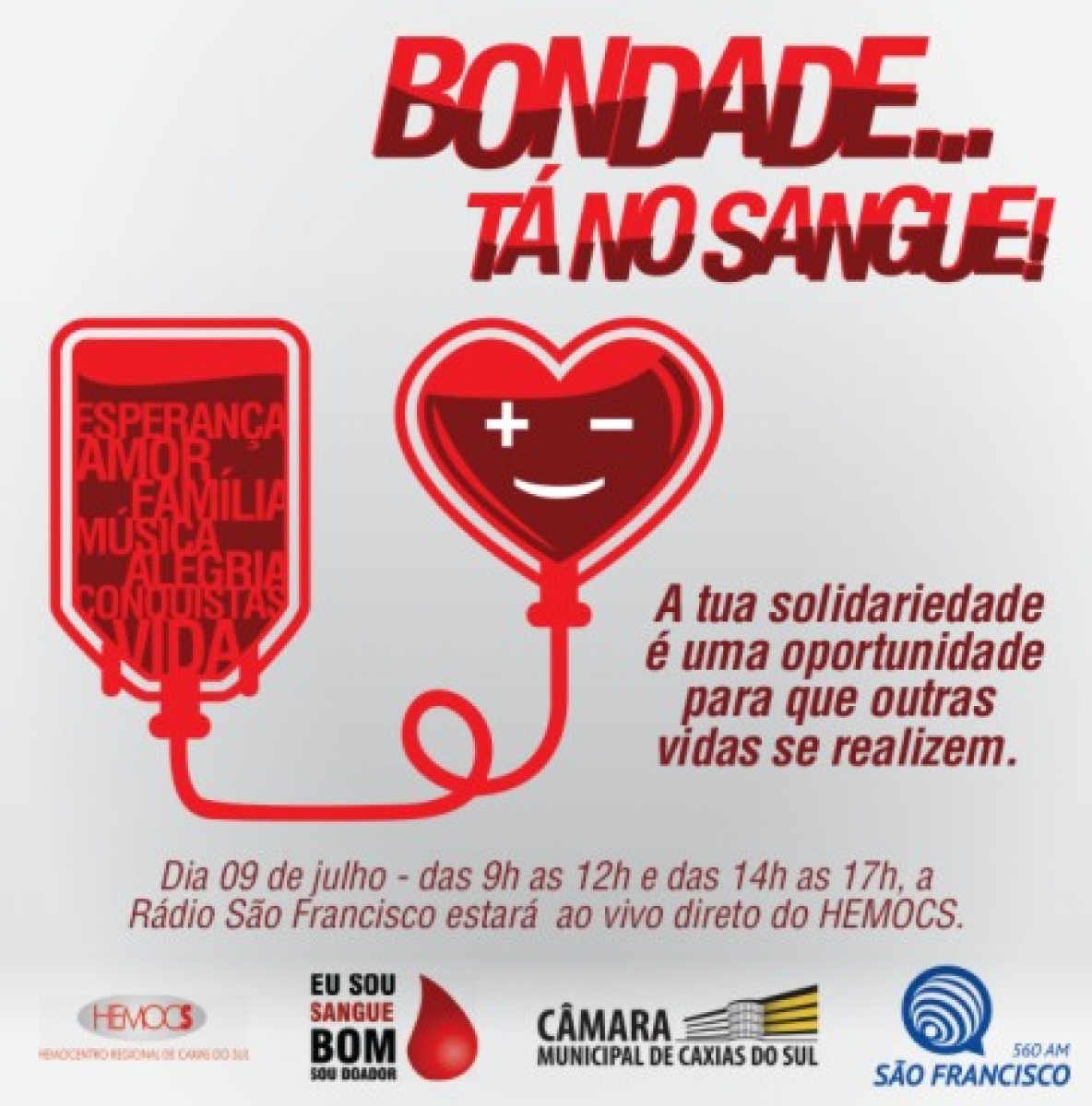 Leia mais sobre Câmara Municipal apoia campanhas de doação de sangue e de órgãos em Caxias do Sul 