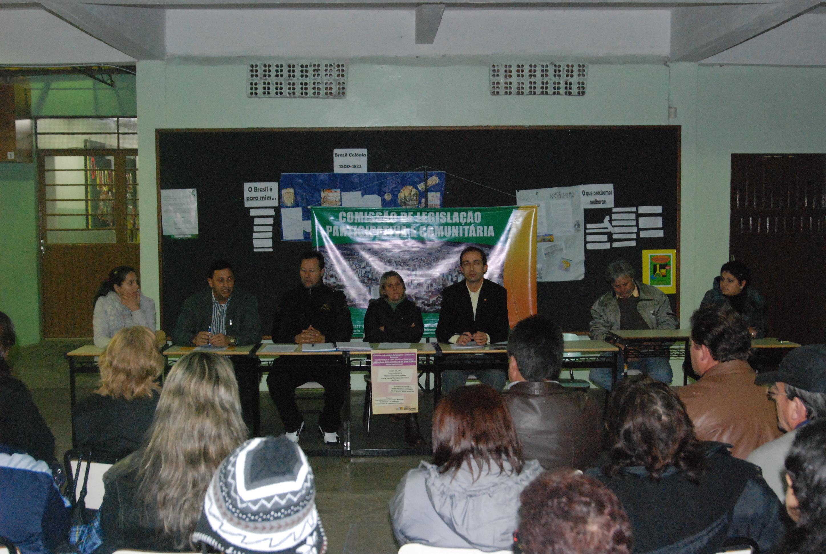 Comissão de Legislação Participativa e Comunitária promove reunião no bairro São Victor Cohab
