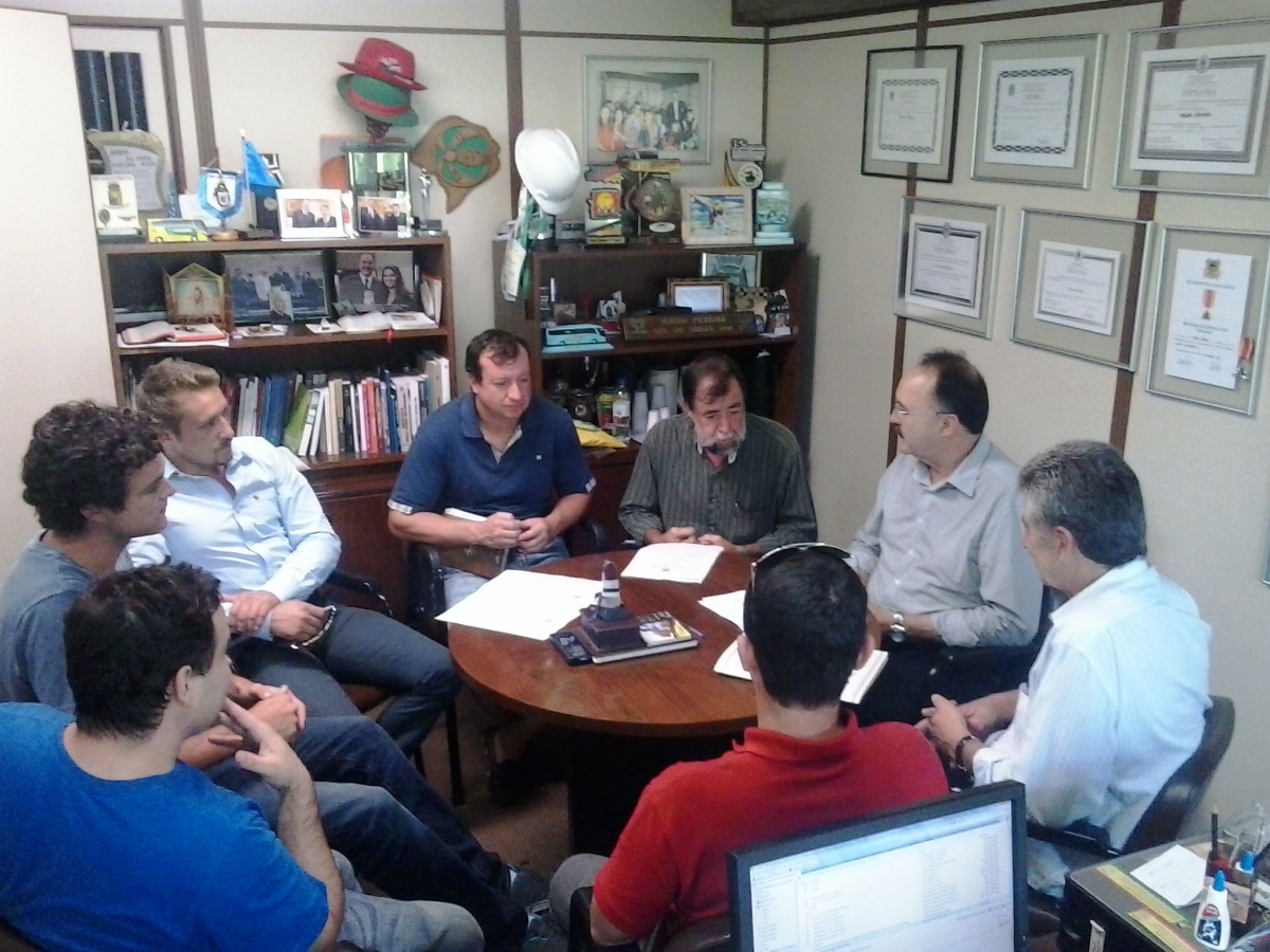 Vereador Mauro Pereira recebe visita de representantes da 6ª Região de Criadores de Cavalos Crioulos
