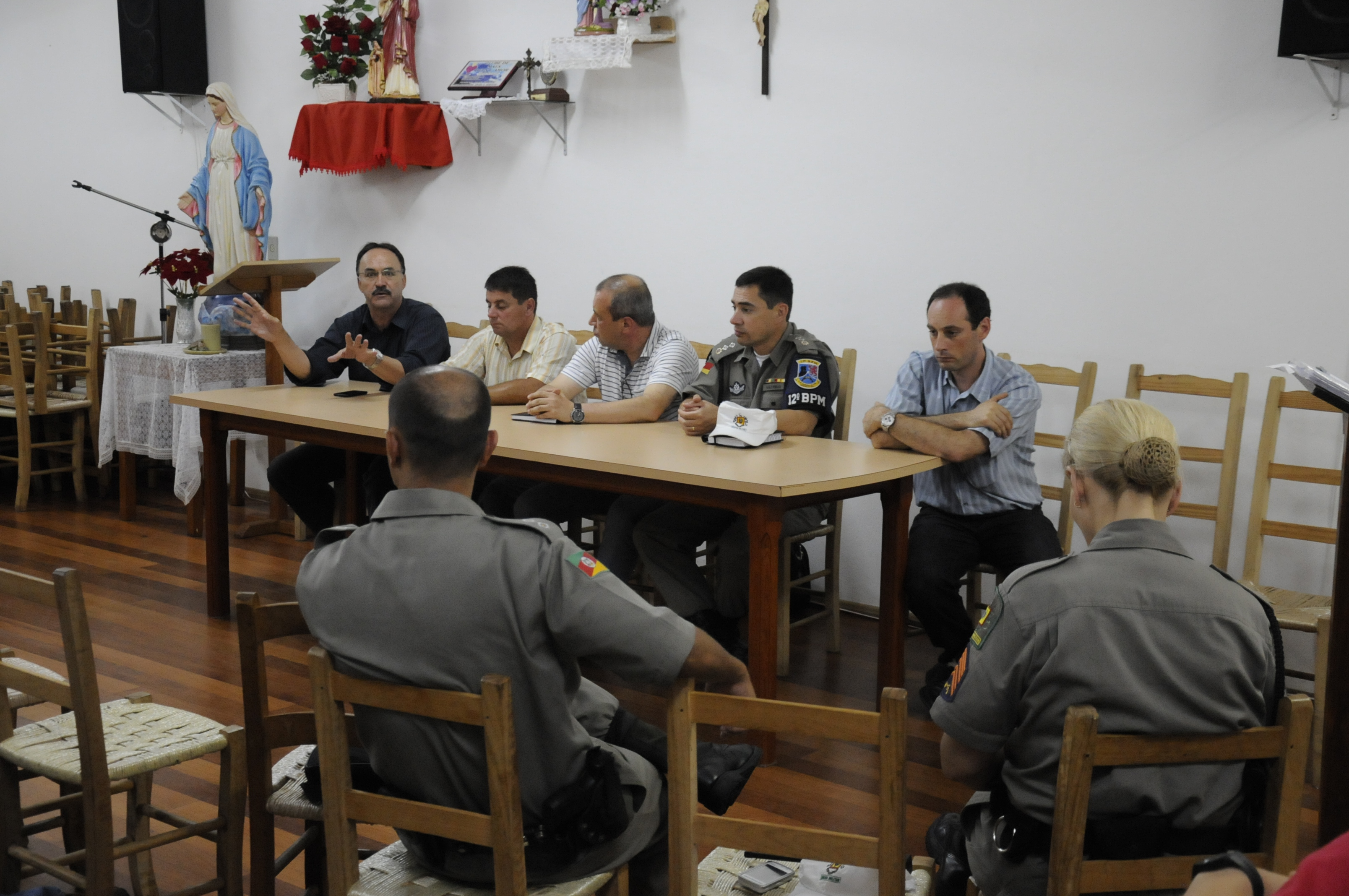 Mauro Pereira participa de reunião sobre segurança em São Luiz da 6ª Légua