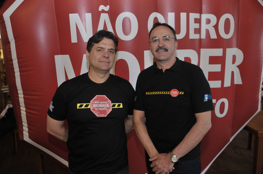 Mauro Pereira participa do lançamento da campanha Não Quero Morrer no Trânsito 2011 