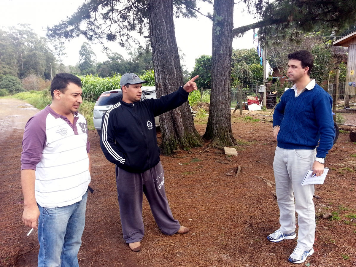 Vereador Neri, O Carteiro visitou bairro Reolon e distrito de Forqueta