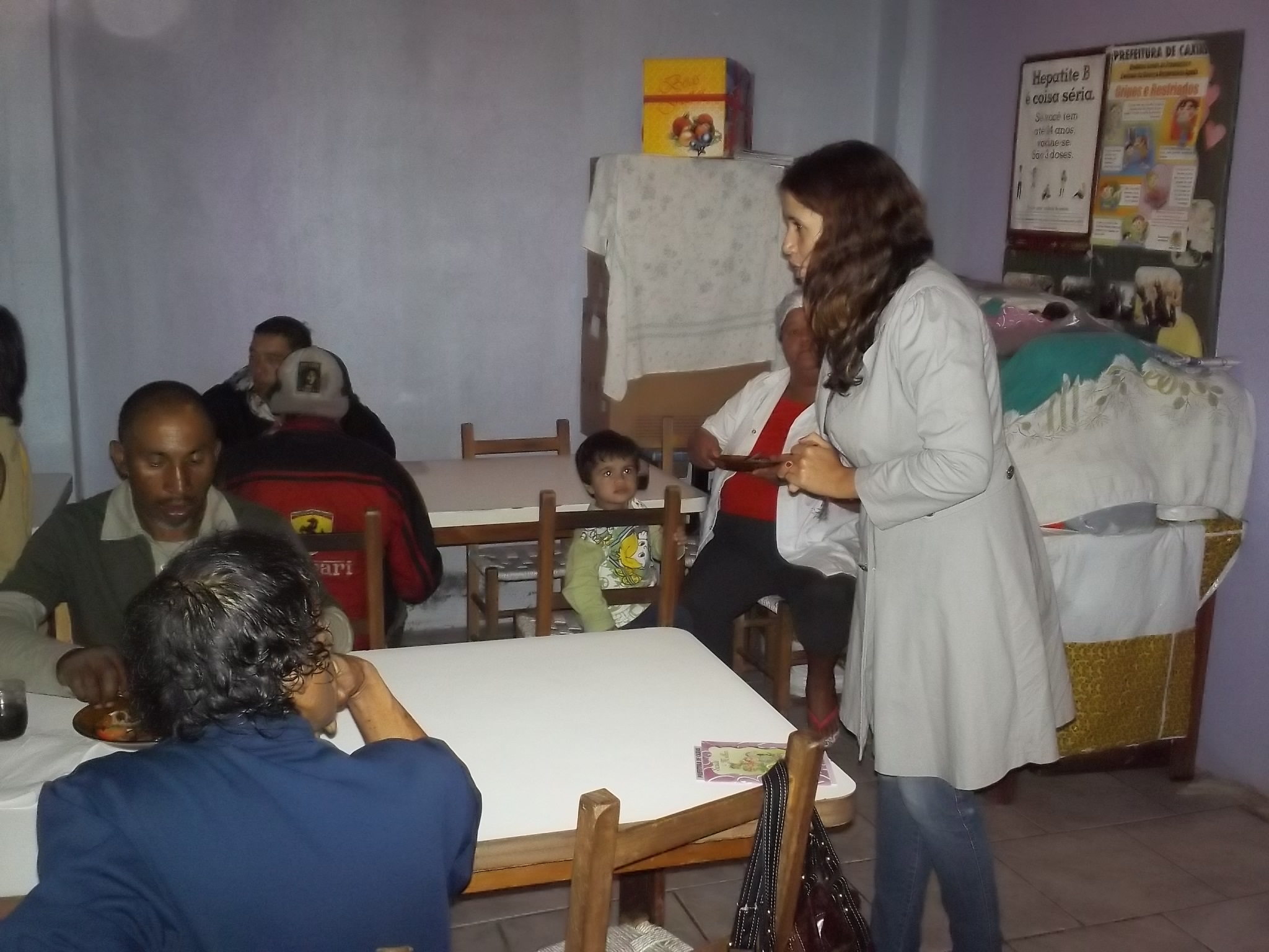 Denise Pessôa/PT visita cozinha comunitária
