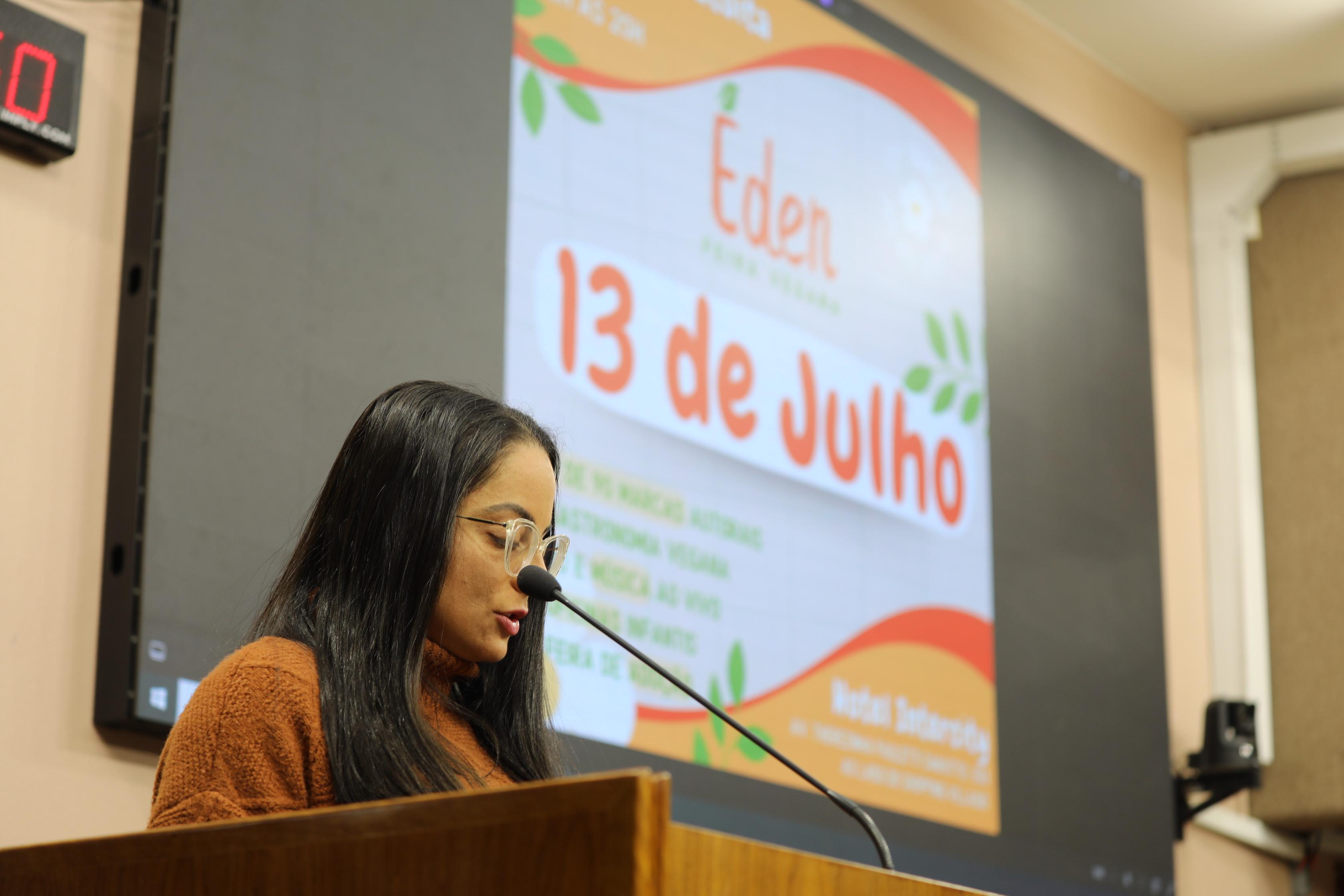 Éden Feira Vegana apresenta aos vereadores a sua 17ª edição em Caxias do Sul