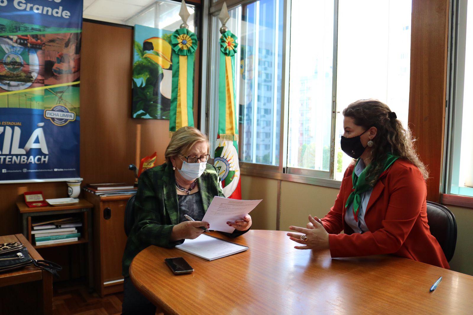 Vereadora Tatiane Frizzo realiza reunião com deputados estaduais