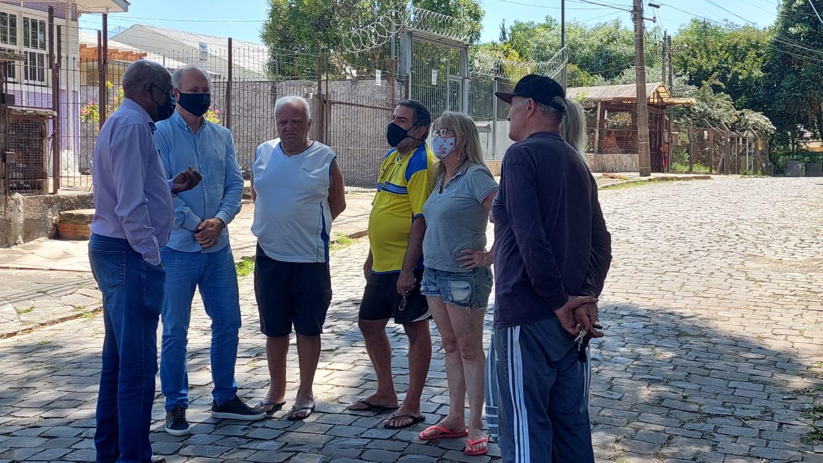 Vereador Olmir Cadore visita bairros e acompanha demandas da comunidade
