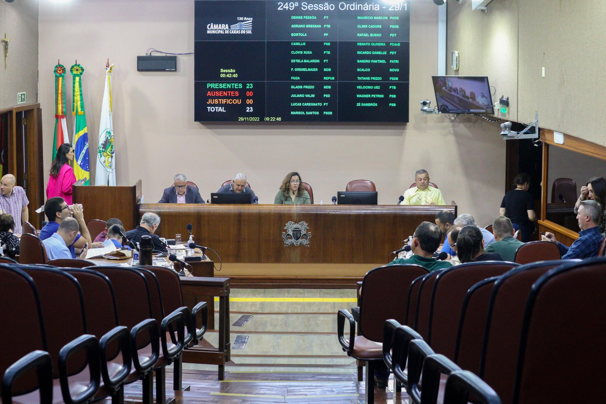Título de Cidadão Caxiense a Nereu Araldi é aprovado por unanimidade