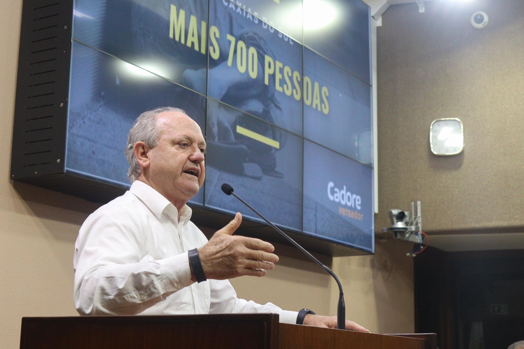 Olmir Cadore destaca o início do Comitê de Políticas para Pessoas em Situação de Rua