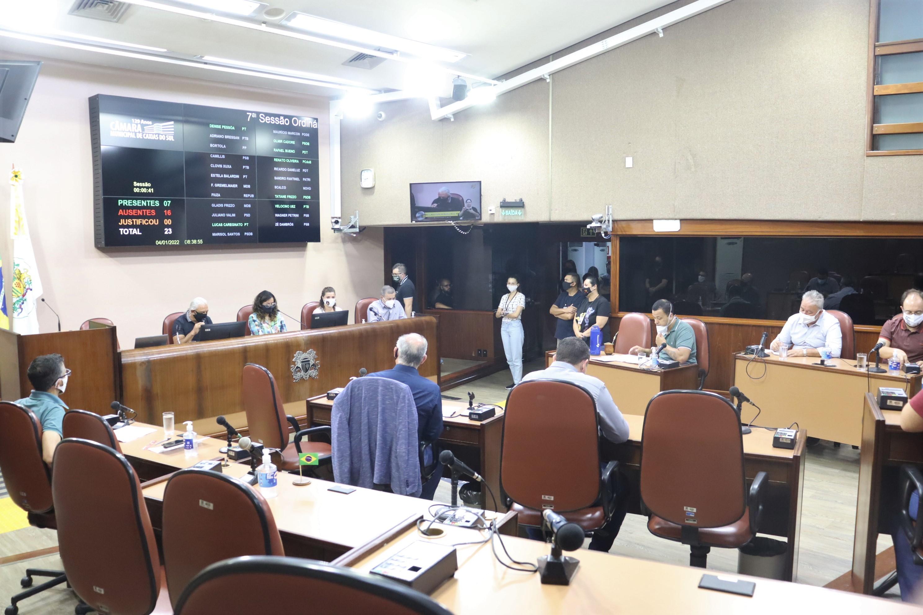 Vereadores debatem sobre a estiagem e os prejuízos ao pequeno agricultor caxiense