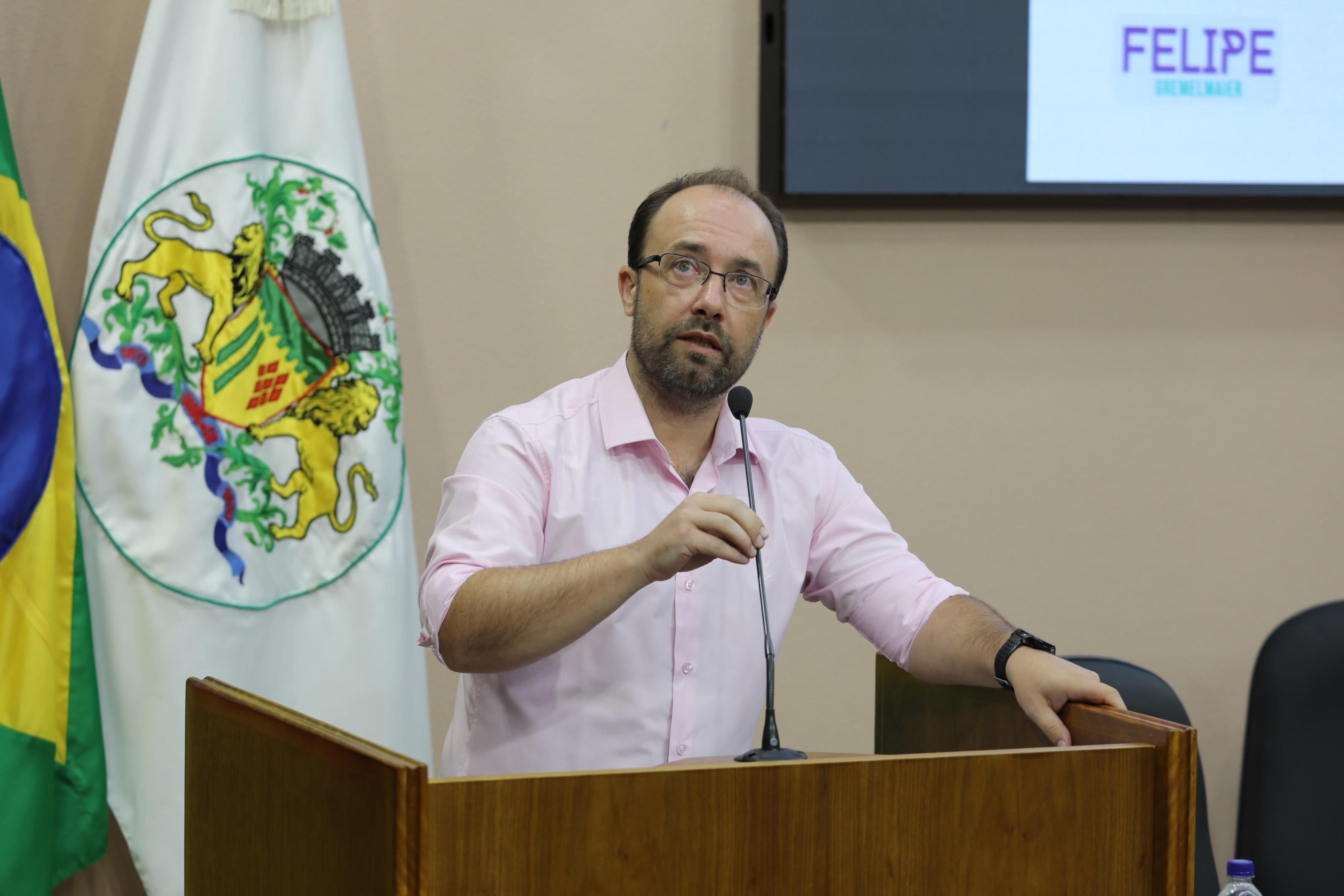 Felipe Gremelmaier repercute sobre emendas de R$ 850 mil destinadas a Caxias do Sul