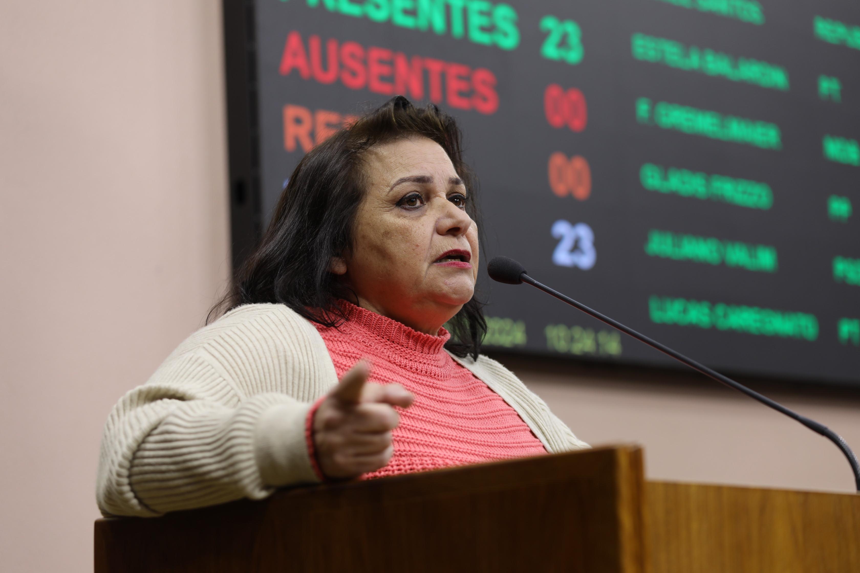 Vereadora Gladis denuncia ofensas recebidas em redes sociais