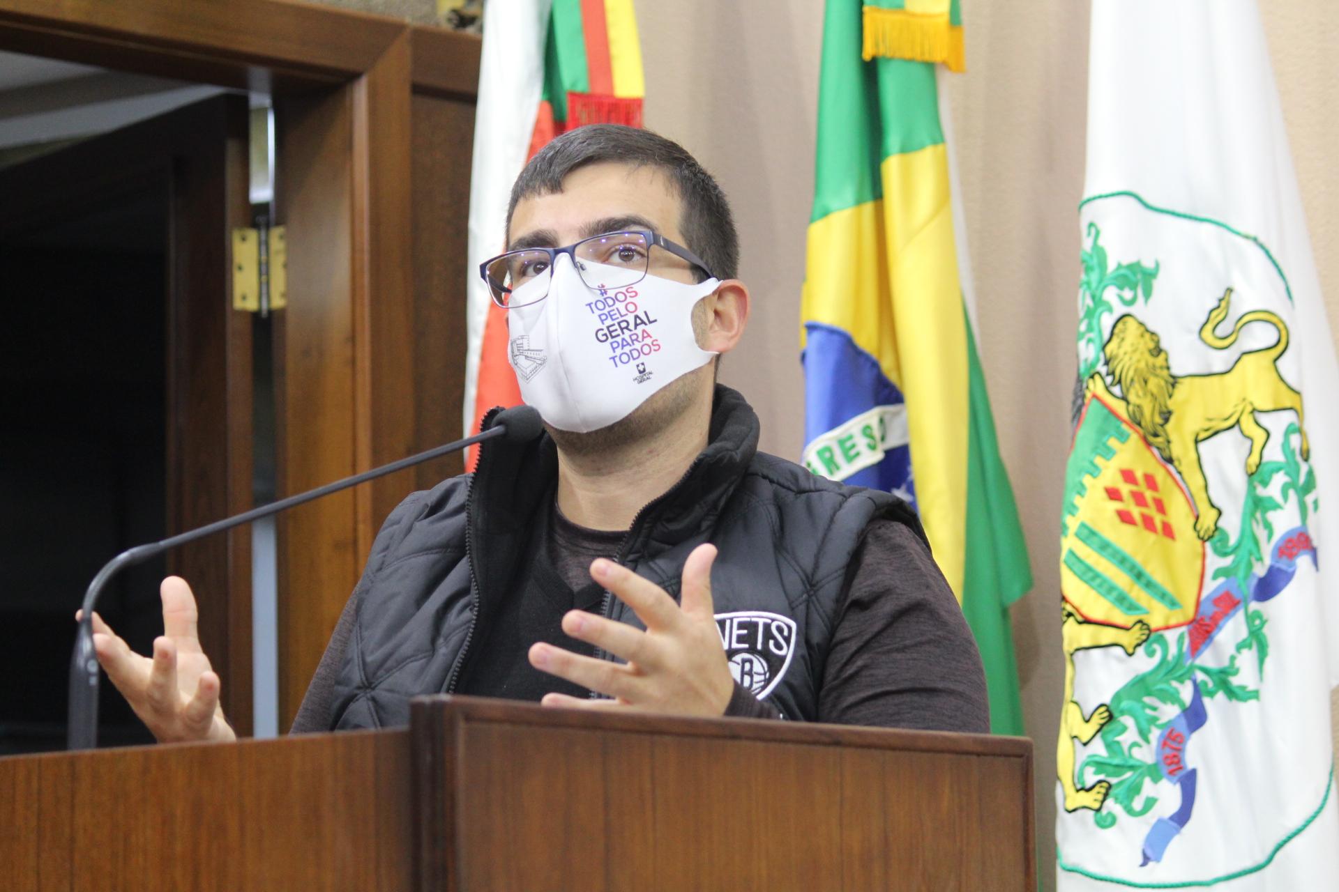 Rafael Bueno volta a repercutir números alarmantes na saúde de Caxias do Sul