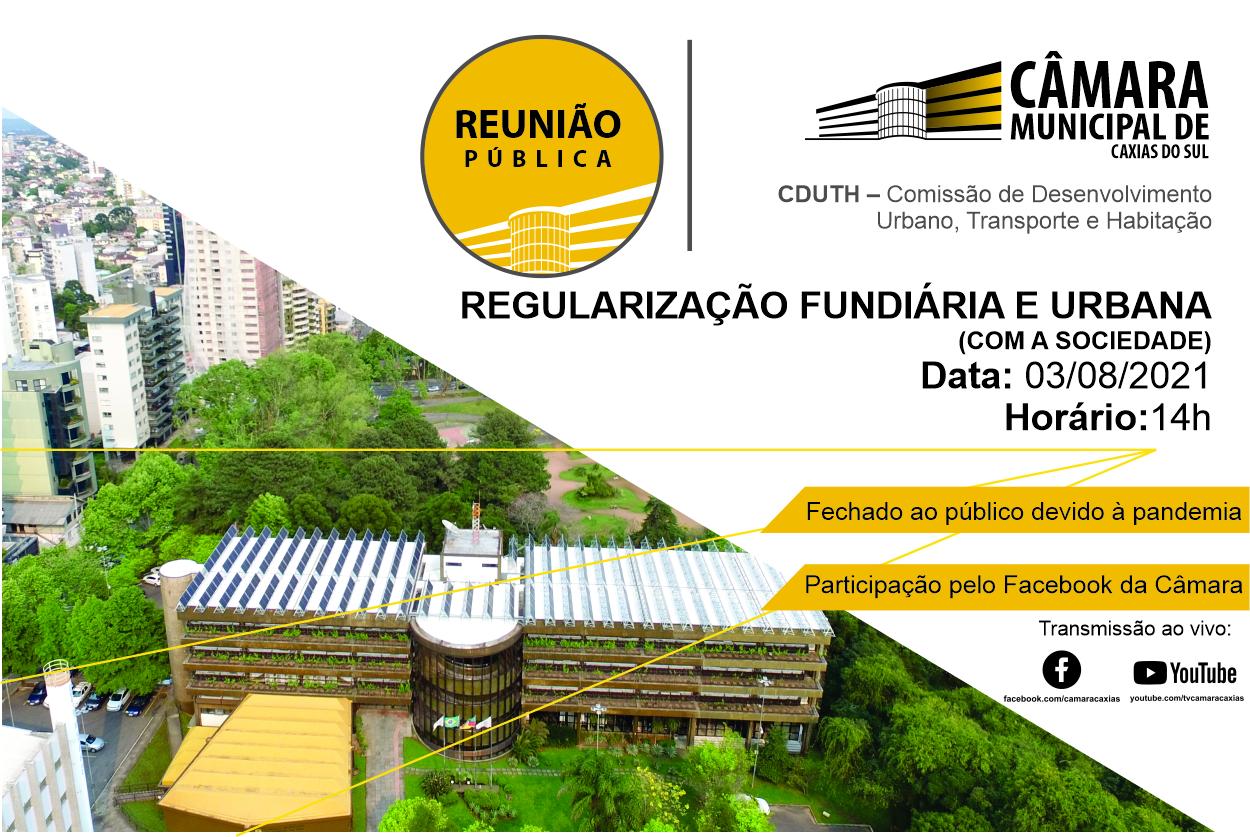 Leia mais sobre Regularização fundiária e urbana é tema em reunião da CDUTH