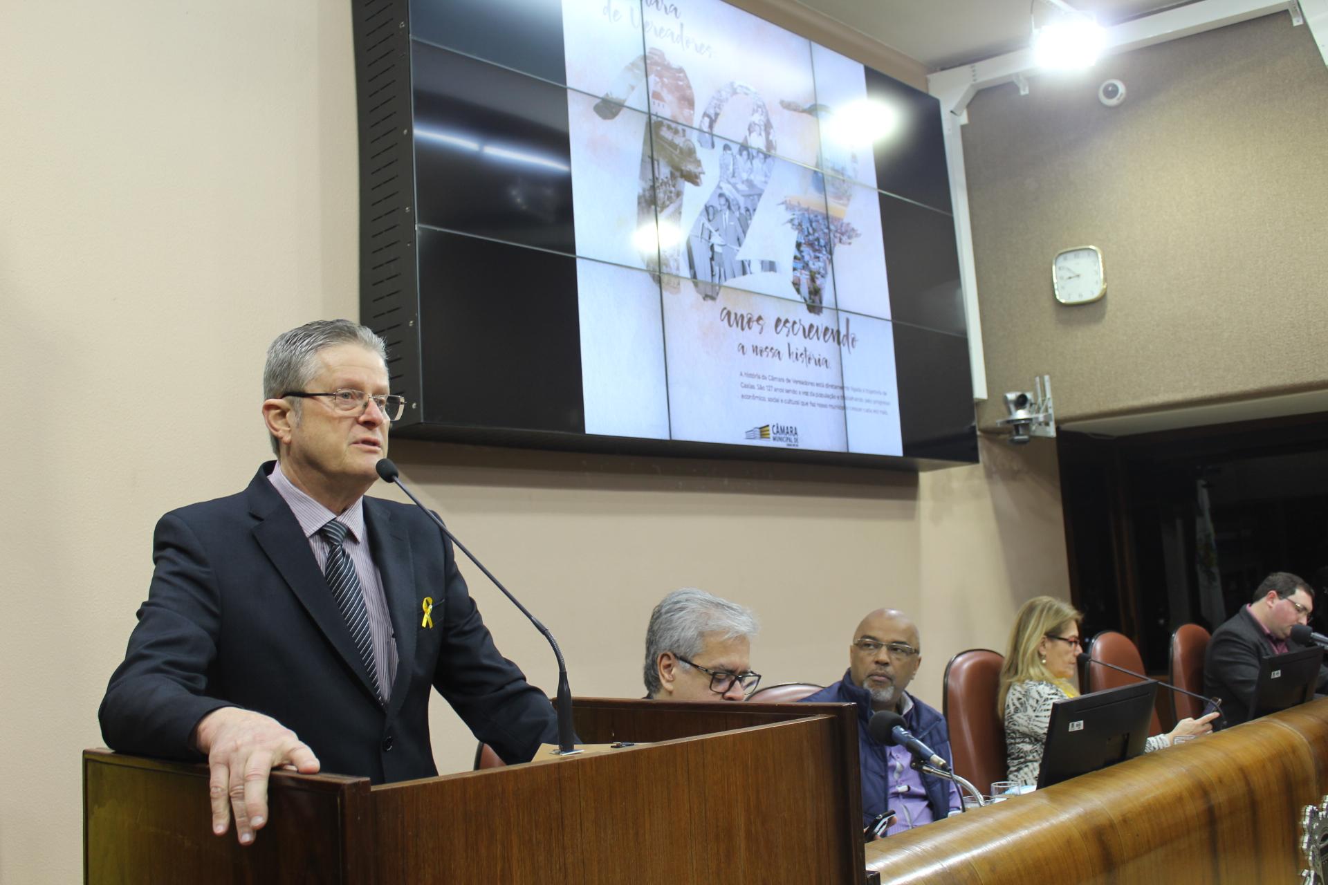 Presidente Cassina celebra os 127 anos do Parlamento 