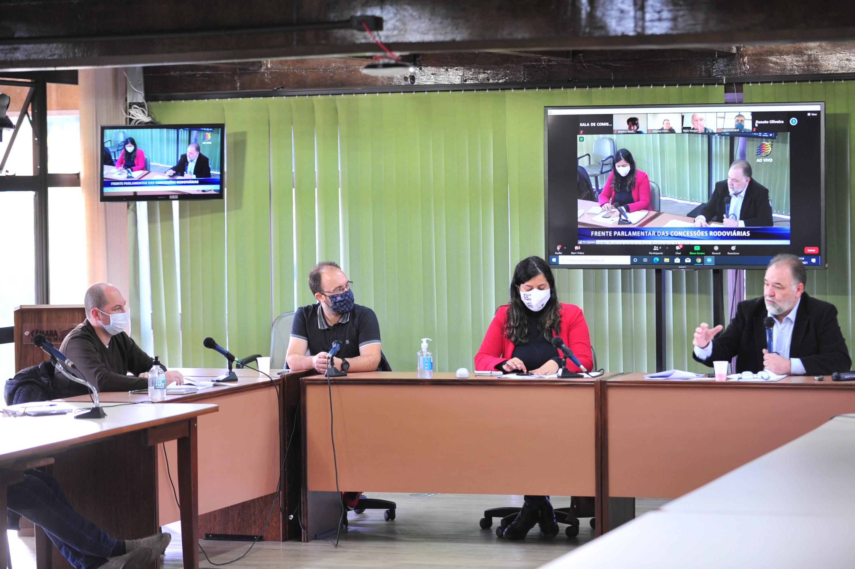 Frente Parlamentar debate concessões rodoviárias na Serra