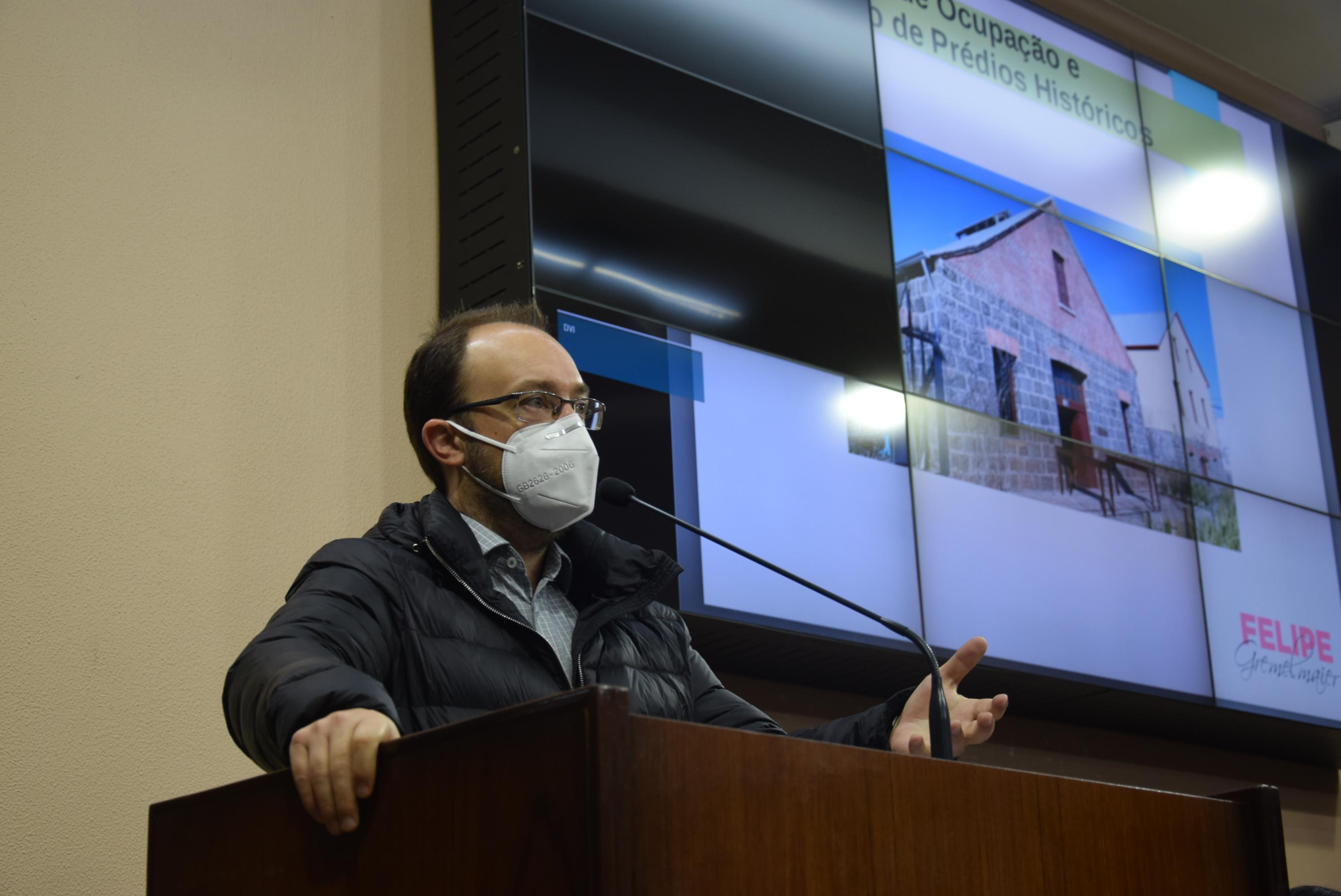 Leia mais sobre Felipe Gremelmaier apresenta projeto para estimular estabelecimentos em prédios históricos