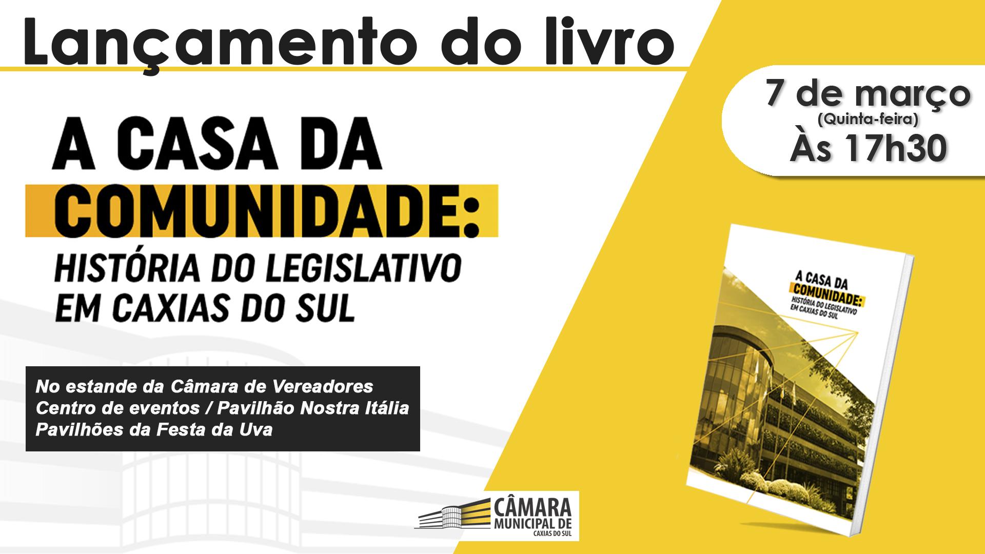 Leia mais sobre Livro “A Casa da Comunidade” será lançado quinta-feira nos pavilhões da Festa da Uva