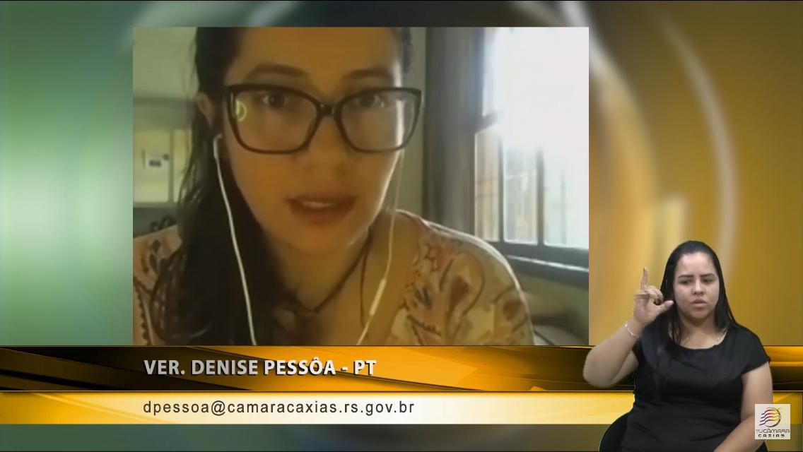 Denise defende medidas mais restritas para contenção da Covid-19 em Caxias