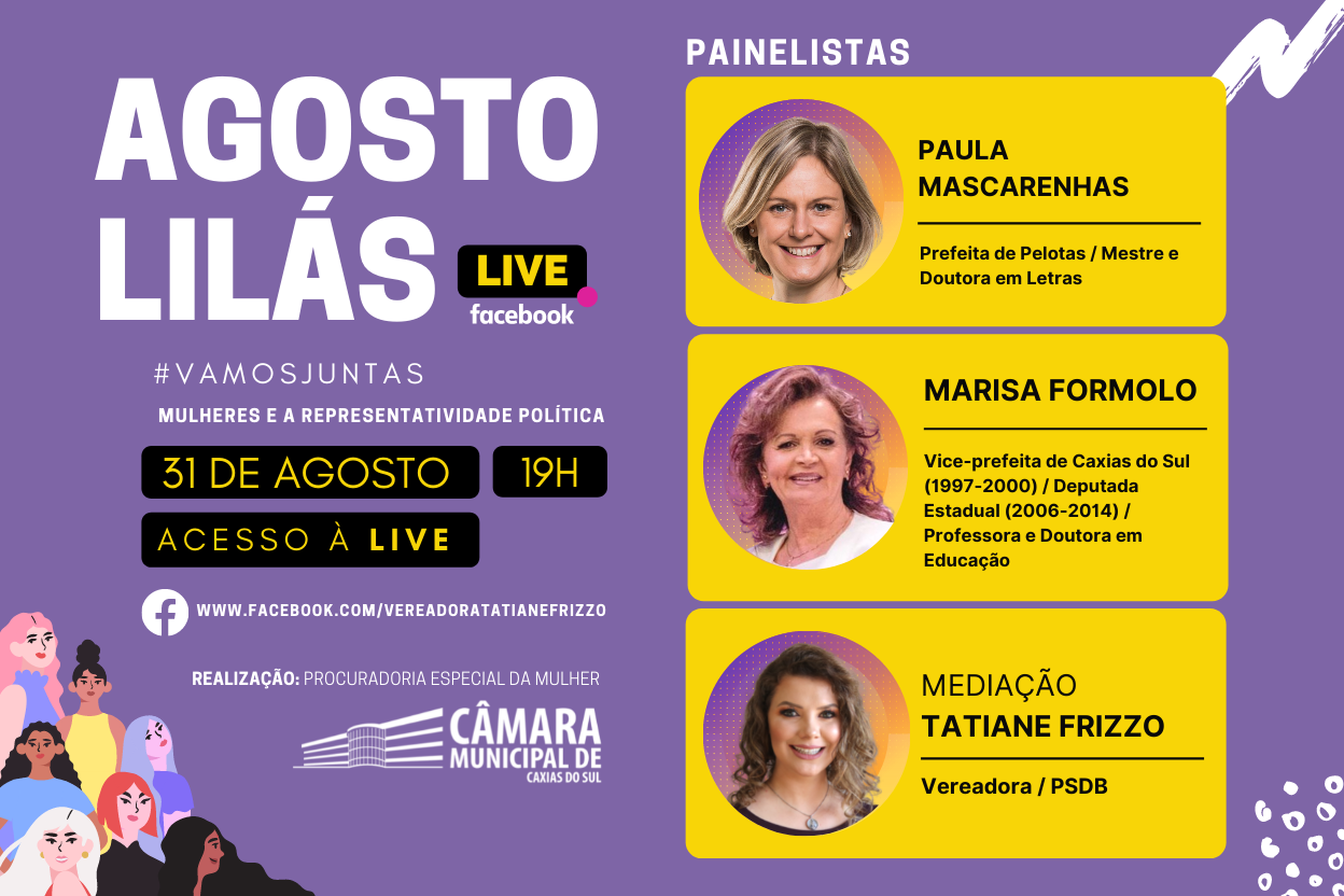 Leia mais sobre Debate sobre representatividade política das mulheres encerra ciclo de painéis do “Agosto Lilás”