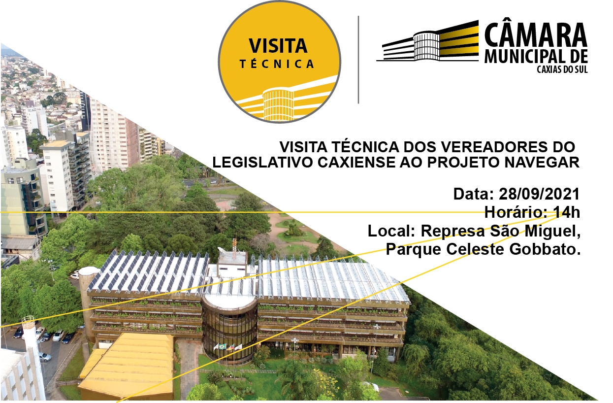 Vereadores visitam o Projeto Caxias Navegar 