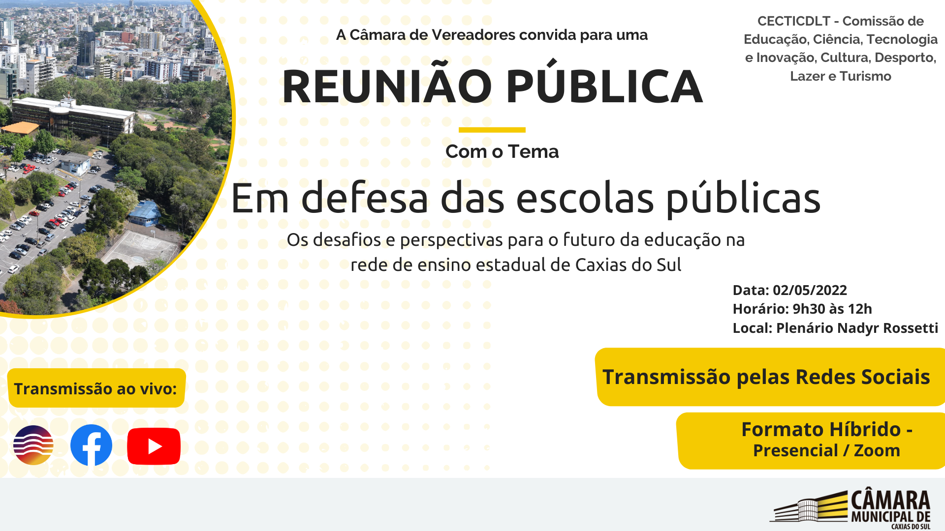 Futuro das escolas estaduais entra em debate na Comissão de Educação da Câmara