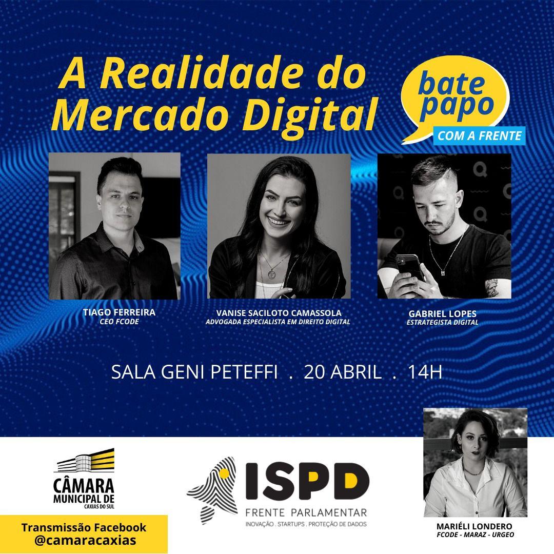 Tecnologia, marketing e direitos no mundo digital são pauta nesta quarta-feira