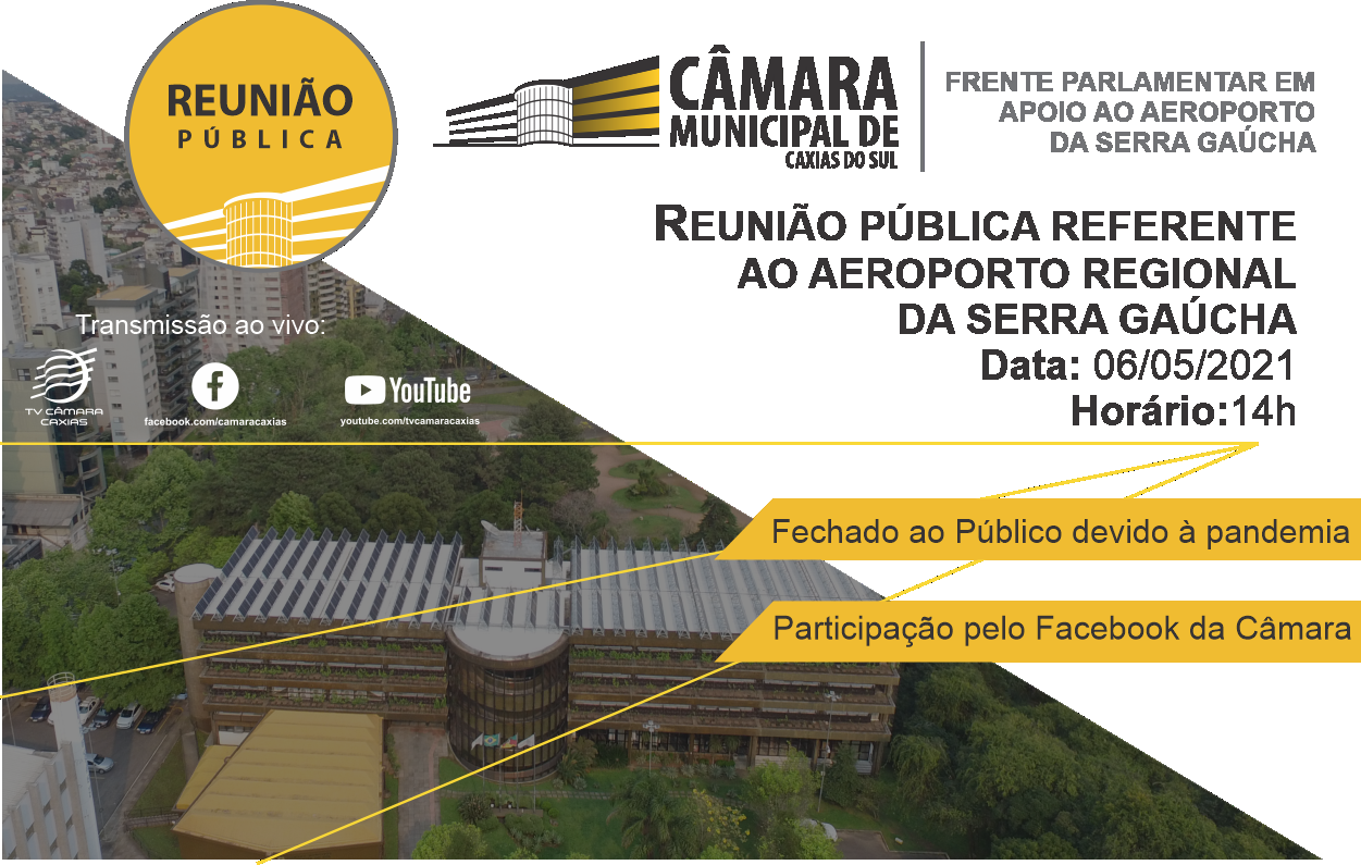 Leia mais sobre Frente Parlamentar de Apoio ao Aeroporto de Vila Oliva promove reunião pública nesta quinta-feira