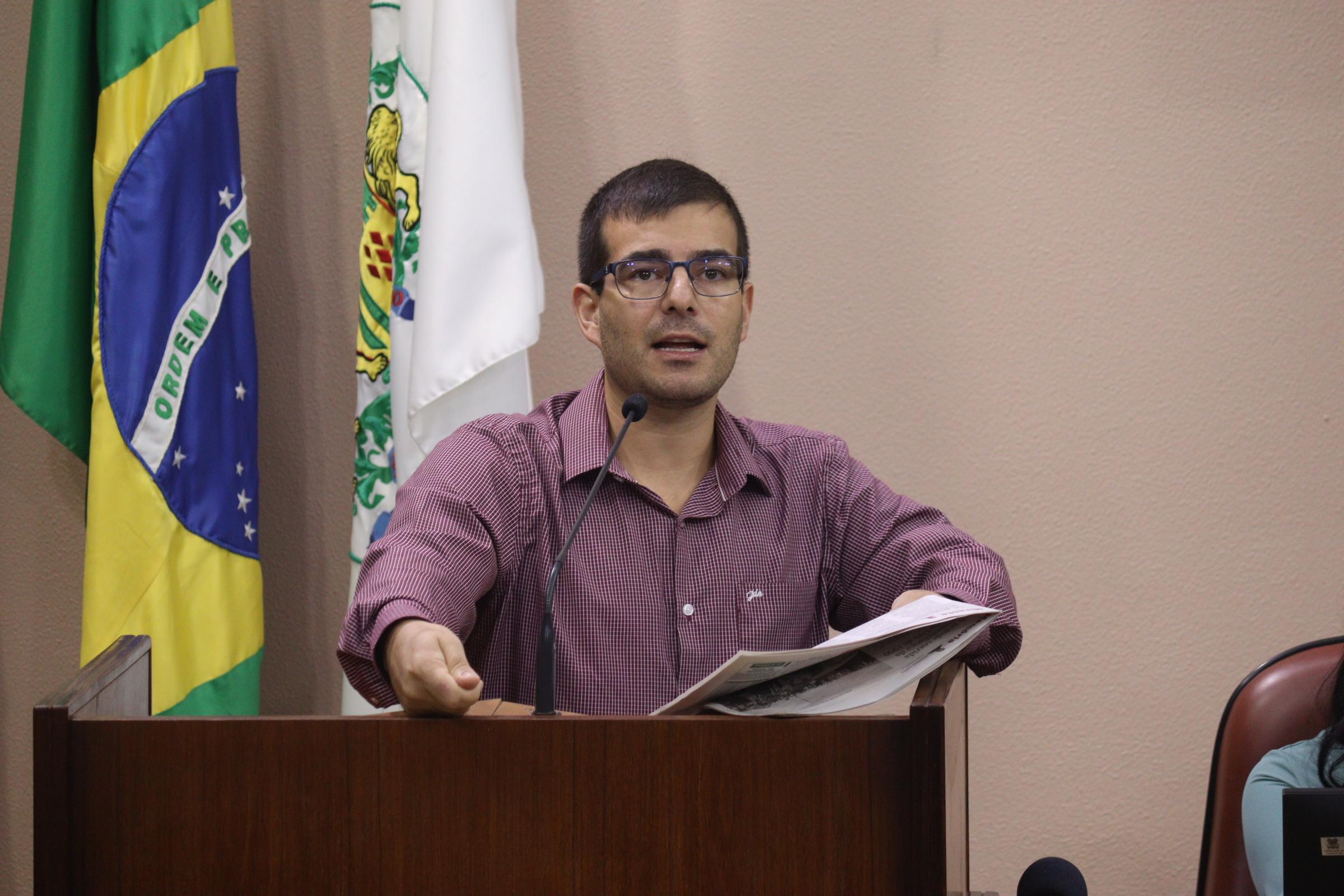 Vereador Rafael Bueno apresenta projeto de ocupação da Maesa