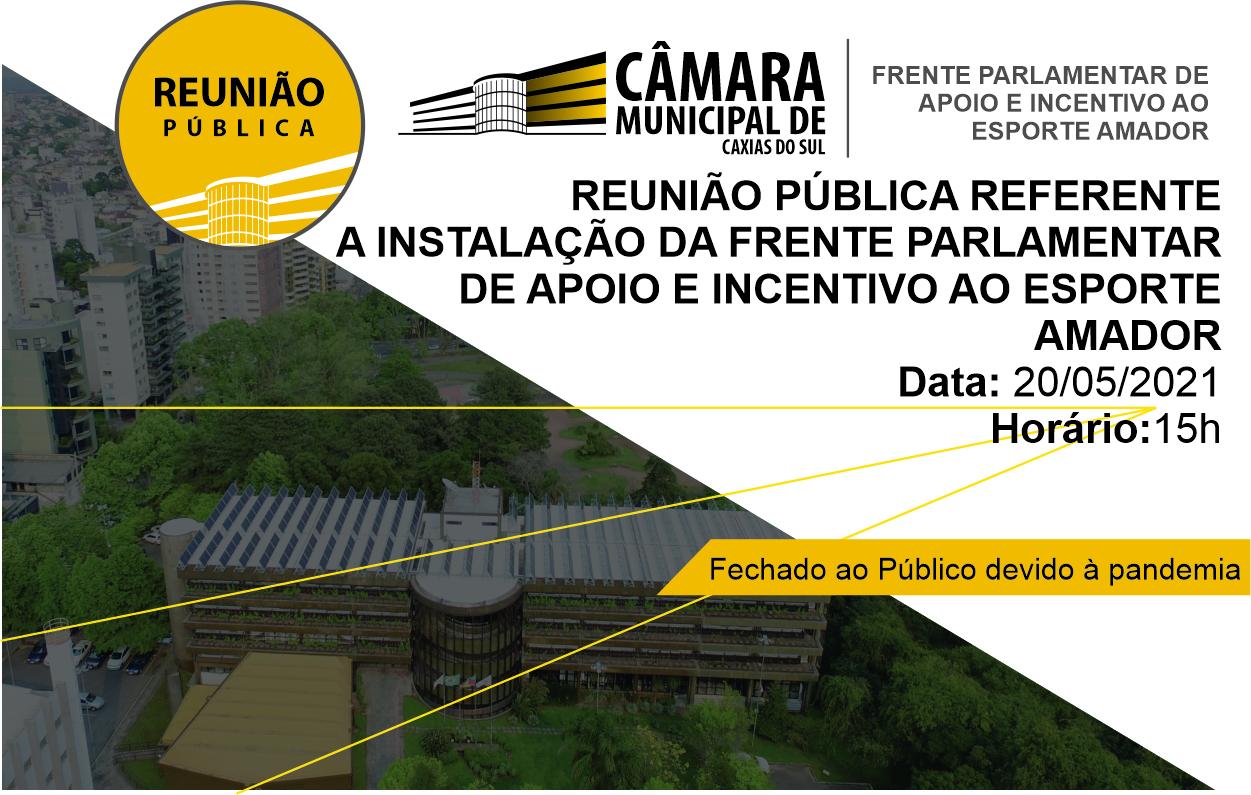 Frente Parlamentar de Apoio e Incentivo ao Esporte Amador será instalada nesta quinta-feira