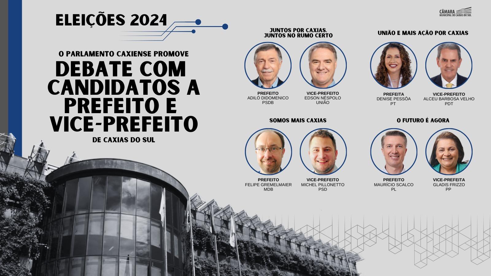 TV Câmara promoverá debate com os candidatos a prefeito e a vice no próximo dia 26 de setembro