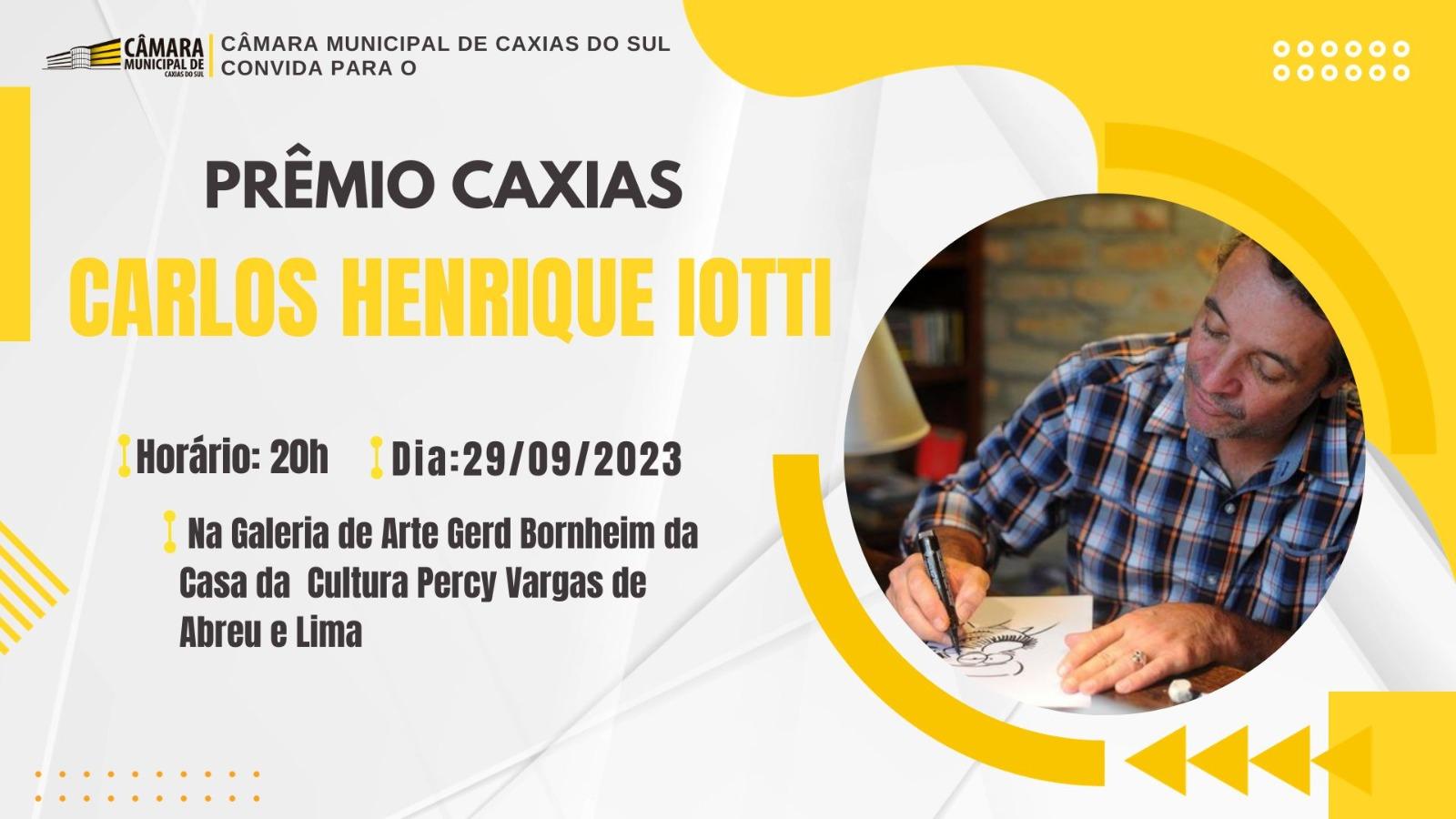 Leia mais sobre Jornalista e cartunista Iotti receberá Prêmio Caxias do Sul