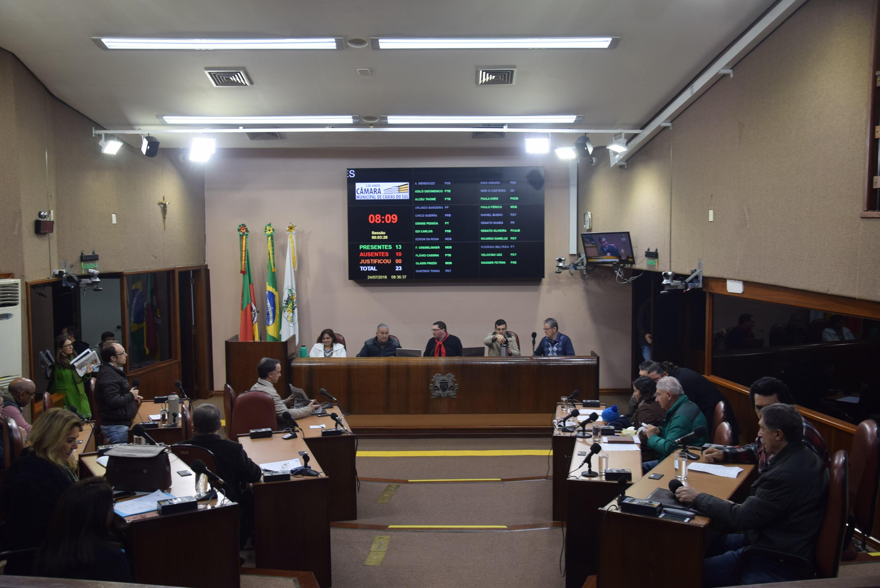 Líderes levam à tribuna discussões sobre autódromo, Educação Infantil, adoção e abatedouros