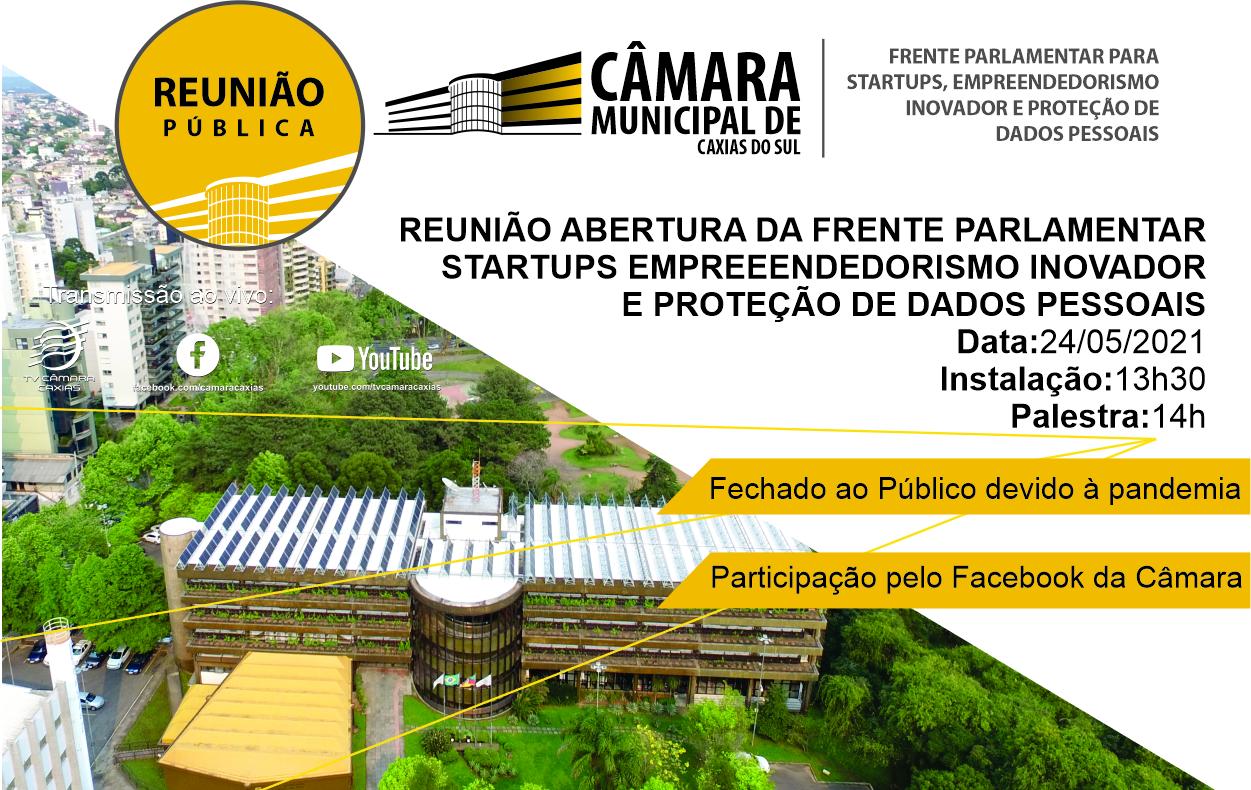 Frente Parlamentar para Startups e Inovação promove reunião nesta segunda-feira